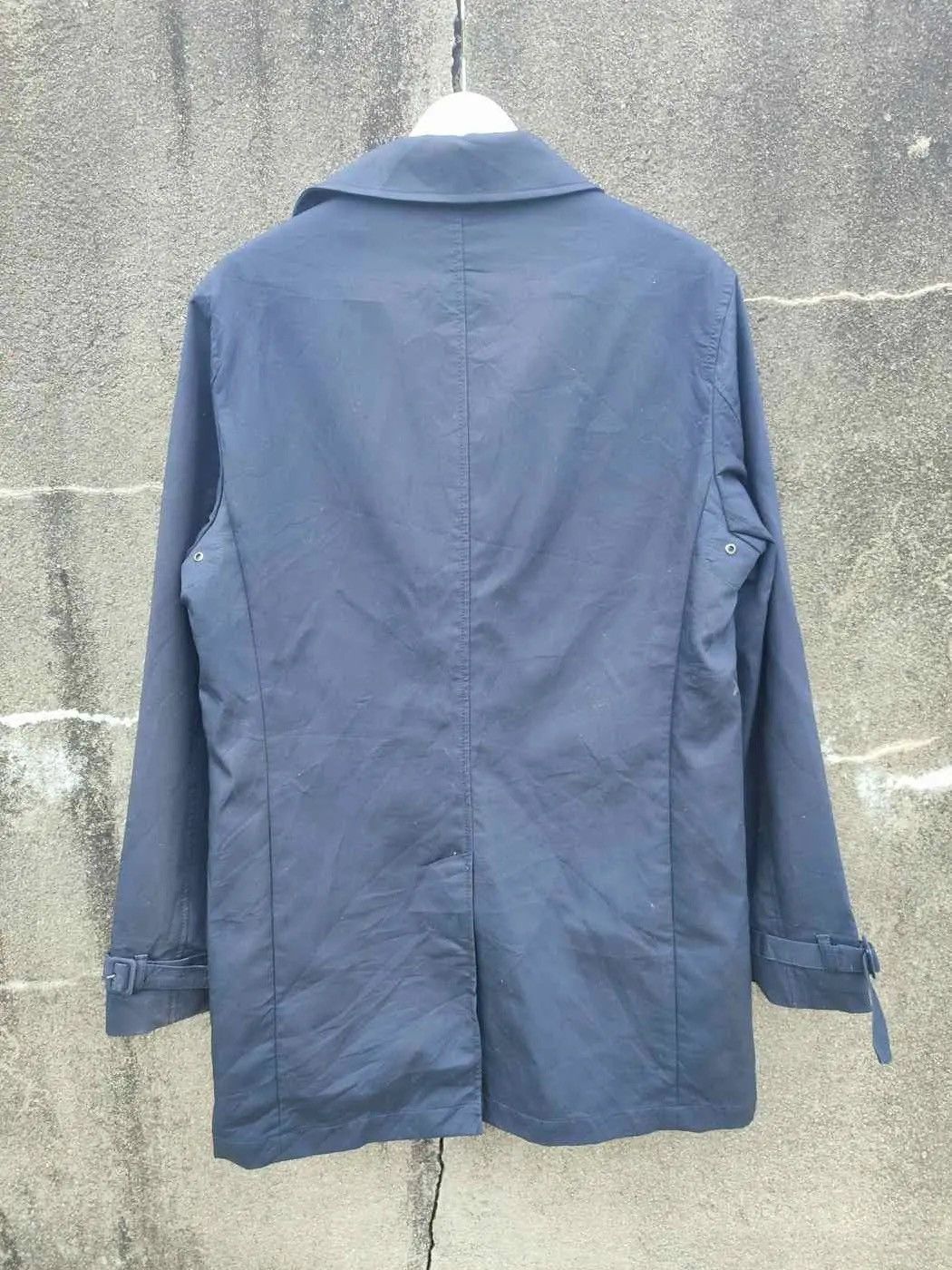 Ben Sherman × Designer Ben Sherman Navy Blue Trench Coat – Quilted Lining, Size M Size US M / EU 48-50 / 2 - 2 Thumbnail