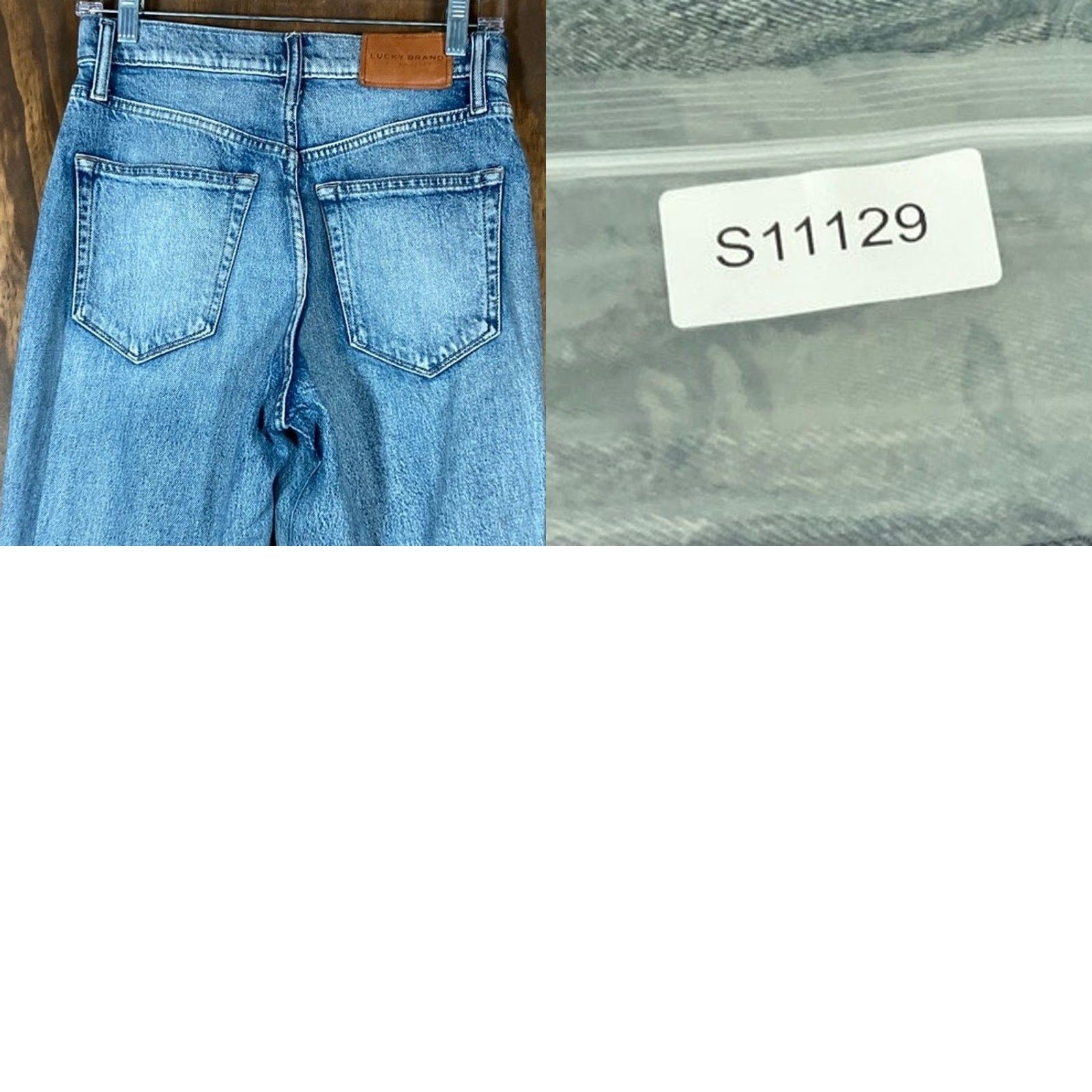 Lucky Brand Lucky Brand Womens Jeans Denim Distressed Drew Mom High Rise Stretch 4 Jeans Womens Size 27" / US 4 / IT 40 - 9 Thumbnail