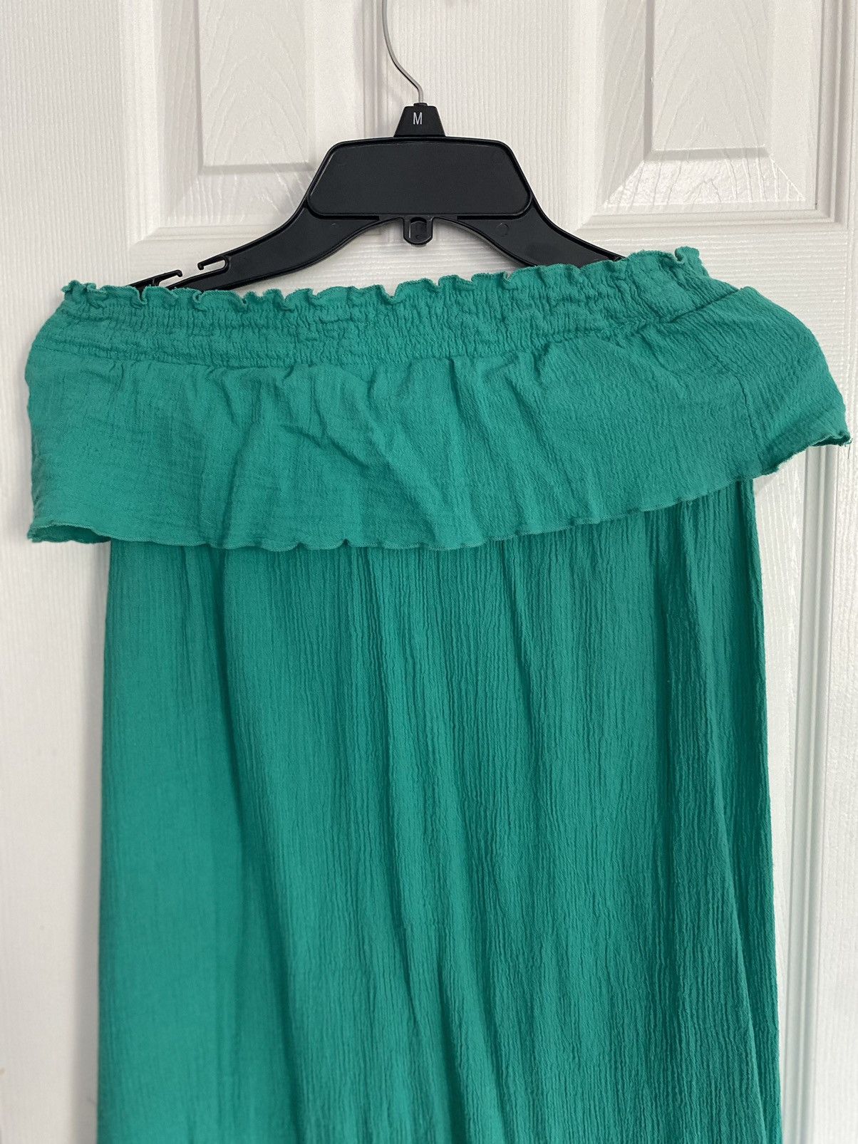 Other TURQUOISE COVER UP EMBROIDERED MAXI DRESS Size M / US 6-8 / IT 42-44 - 7 Thumbnail