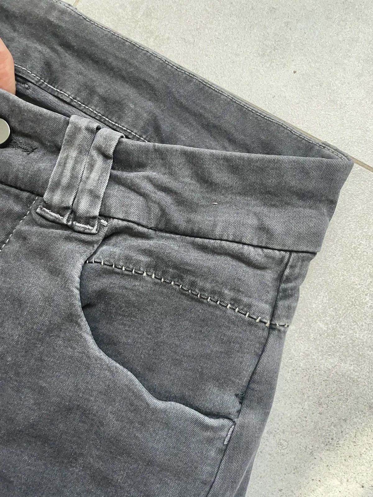Thom Krom THOM KROM GREY MT62 DROPPED CROTCH RICK OWENS TYPE PANTS Size US 32 / EU 48 - 6 Thumbnail