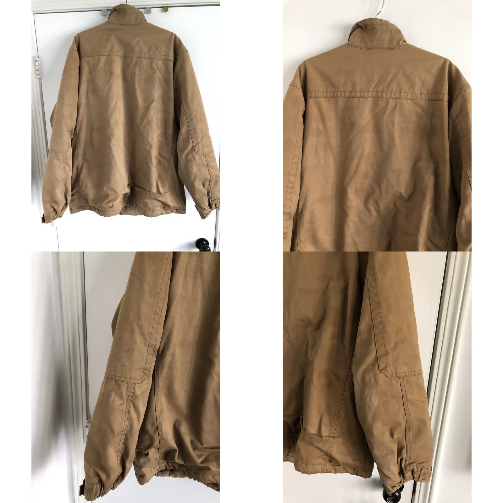 Aigle VINTAGE Aigle Khaki Men’s Coat Size XLarge Padded Military Heavy Winter Warm Jacket Tan Beige Size US XL / EU 56 / 4 - 10 Thumbnail