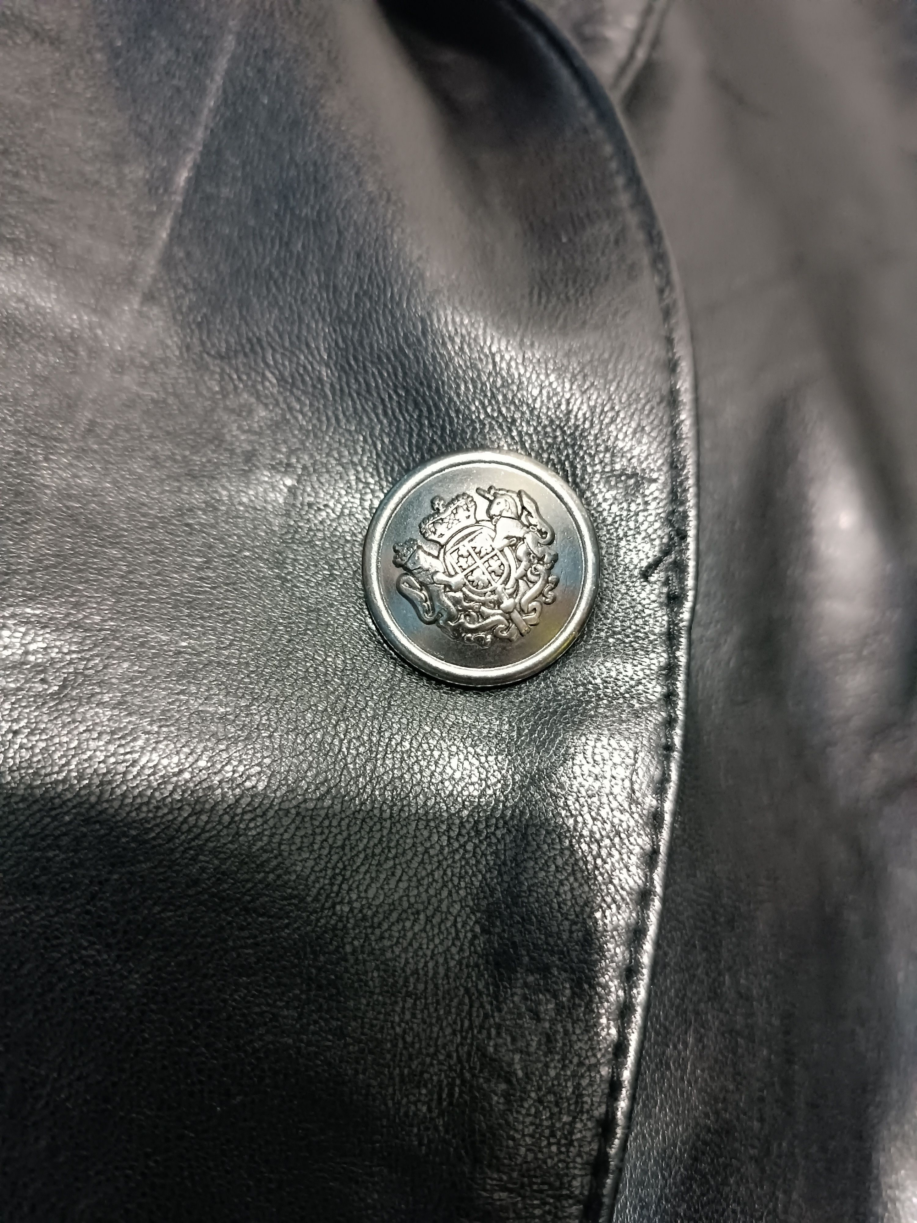Vanquish Vanquish Leather Blazer Black 1 Button Japan Size US M / EU 48-50 / 2 - 7 Thumbnail