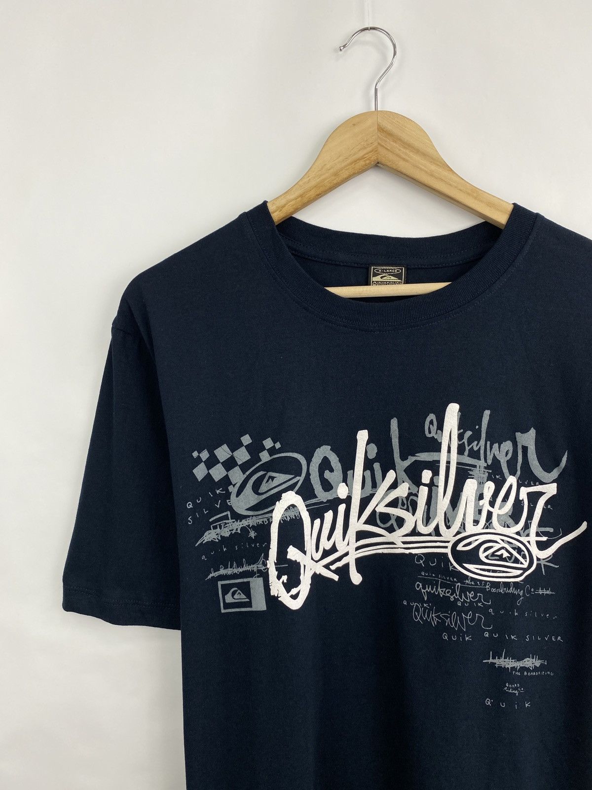 Quiksilver × Vintage 🇺🇸 Vintage 90s Quiksilver Australia t-shirt rare retro Size US XL / EU 56 / 4 - 2 Thumbnail