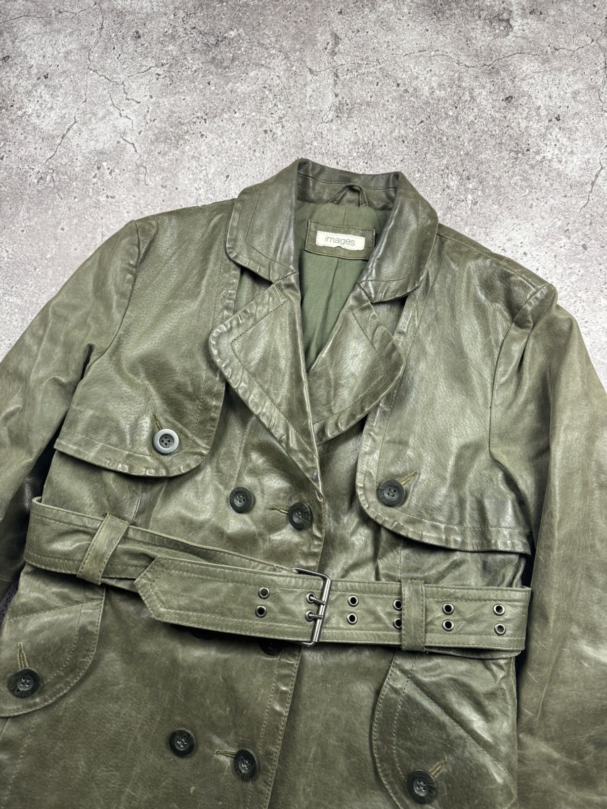 Japanese Brand AVANT GARDE CROPPED REAL LEATHER JACKET RICK OWENS STYLE Size M / US 6-8 / IT 42-44 - 5 Thumbnail