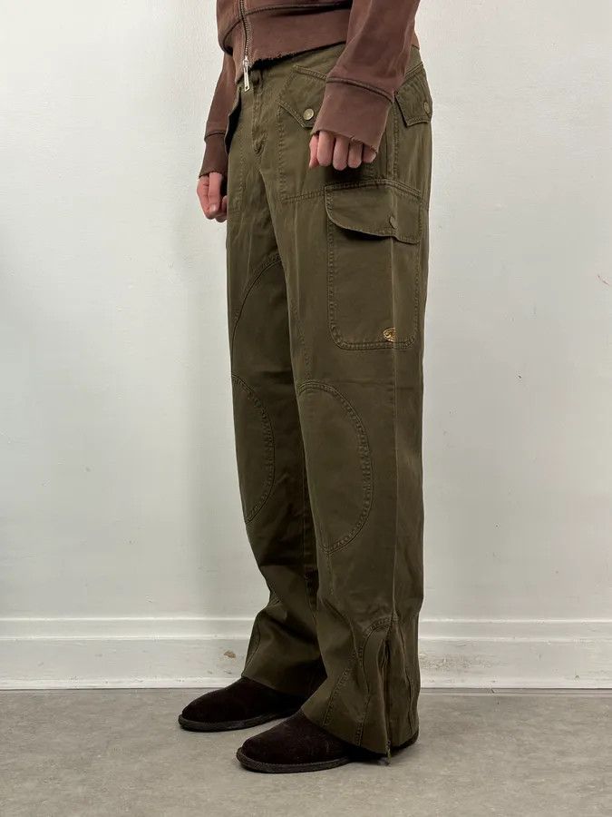 Dolce & Gabbana SS2003 Dolce & Gabbana Khaki Military Cargo Pants Size US 32 / EU 48 - 2 Thumbnail