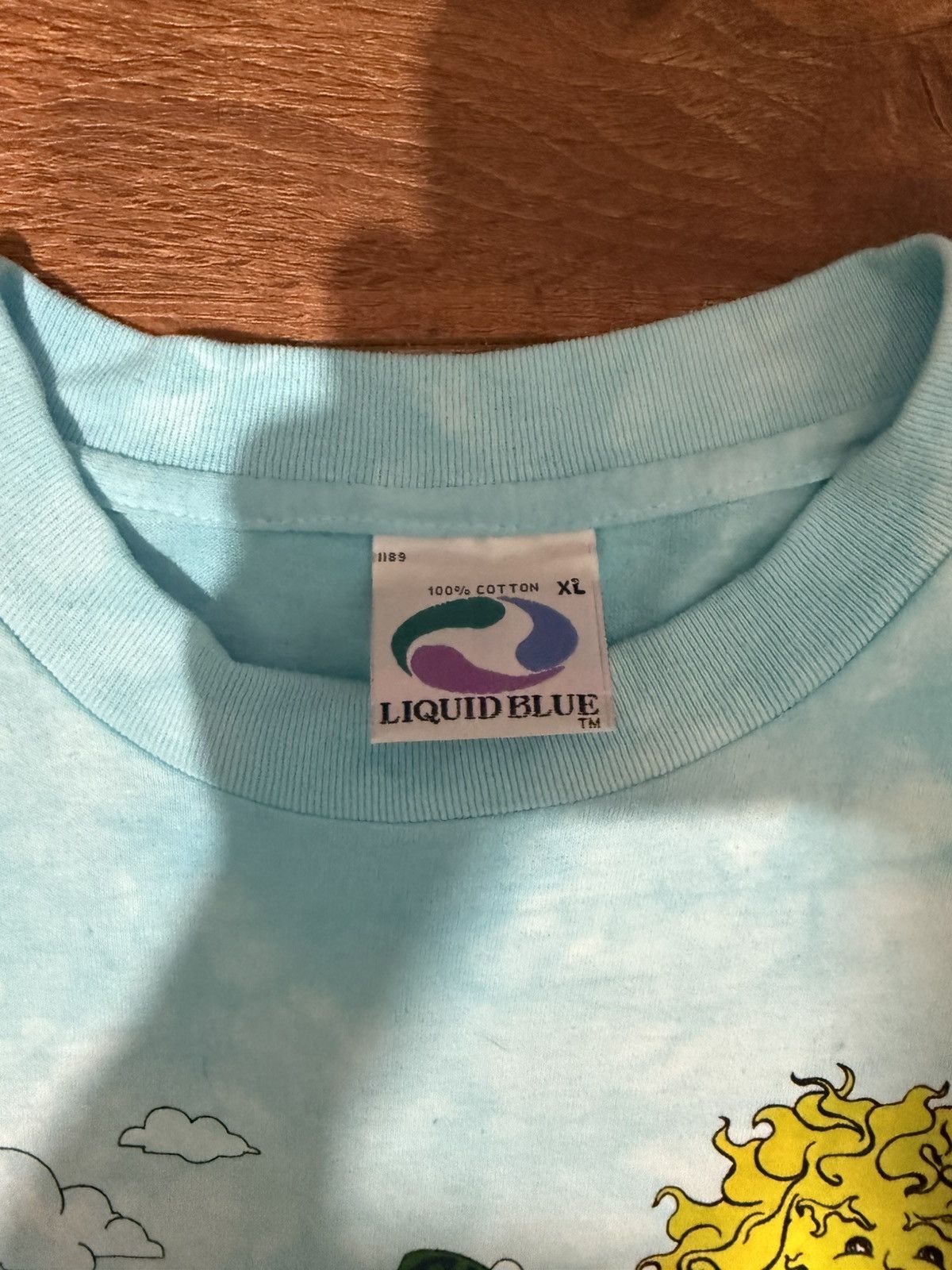 Liquid Blue Vintage Liquid blue parachuting bears in amazing condition Size US XL / EU 56 / 4 - 4 Thumbnail