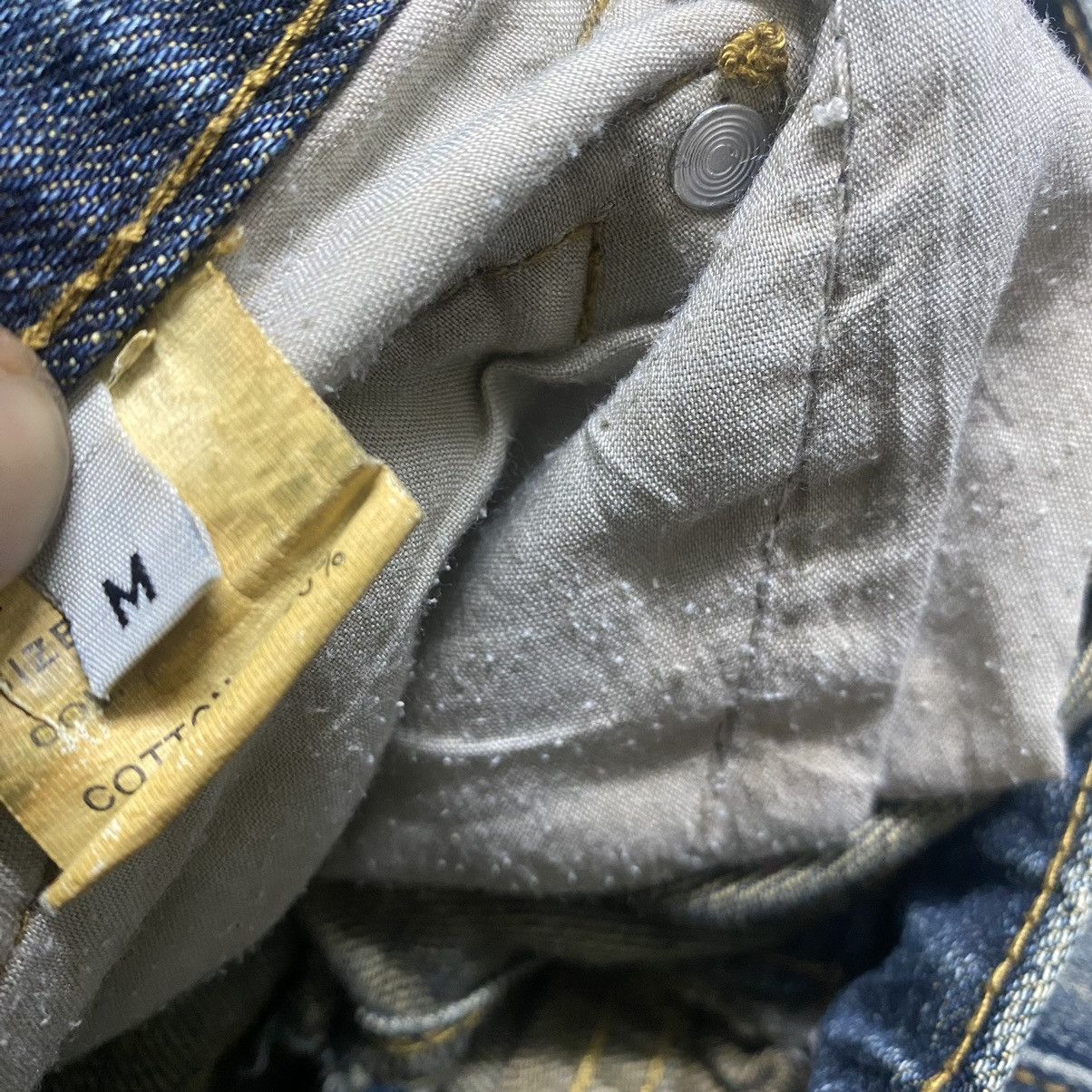 Japanese Brand Hiderock Design Clawmark Skull Denim Jeans Size US 31 - 21 Thumbnail