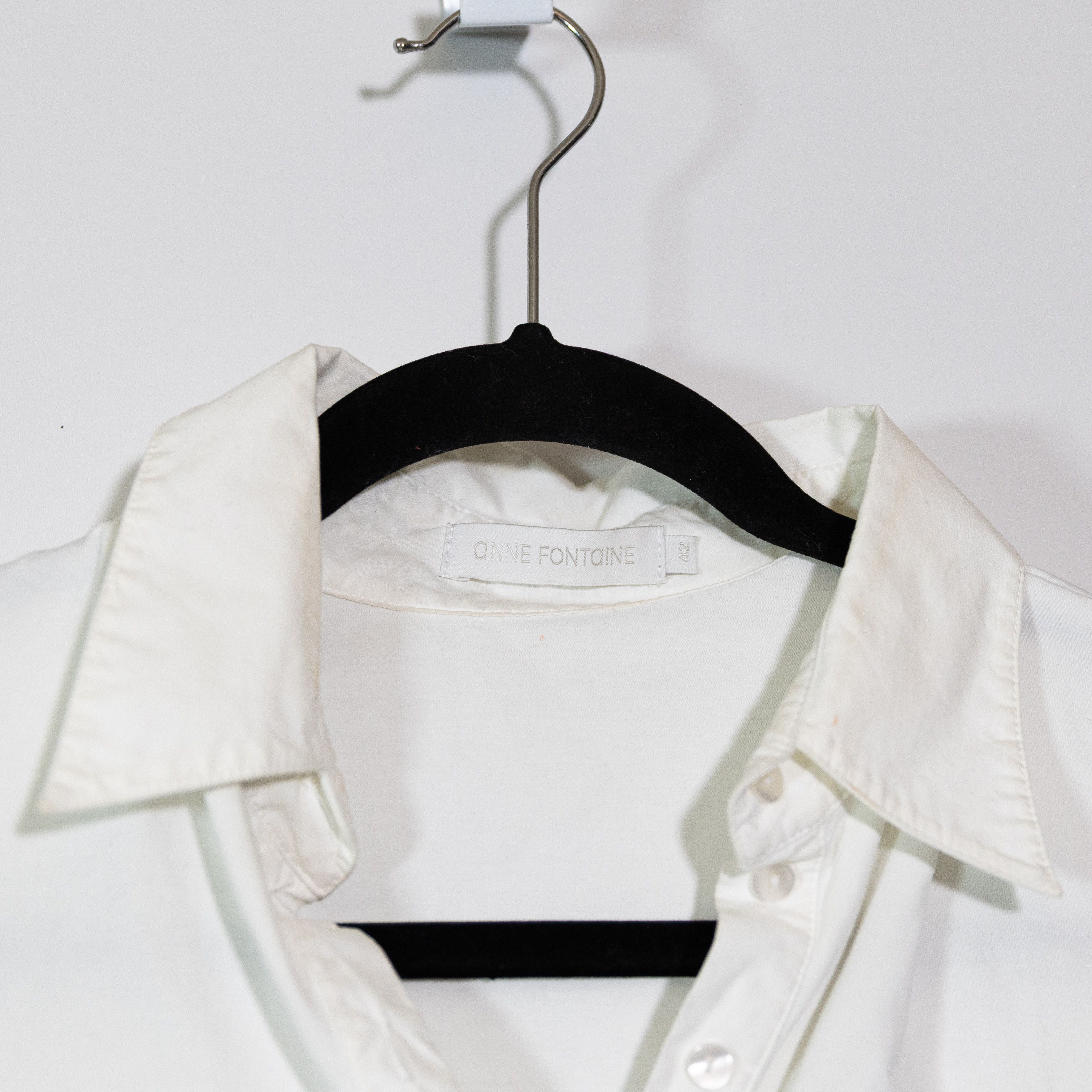 ANNE FONTAINE Anne Fontaine Nuage Cotton Stretch Size S / US 4 / IT 40 - 2 Thumbnail