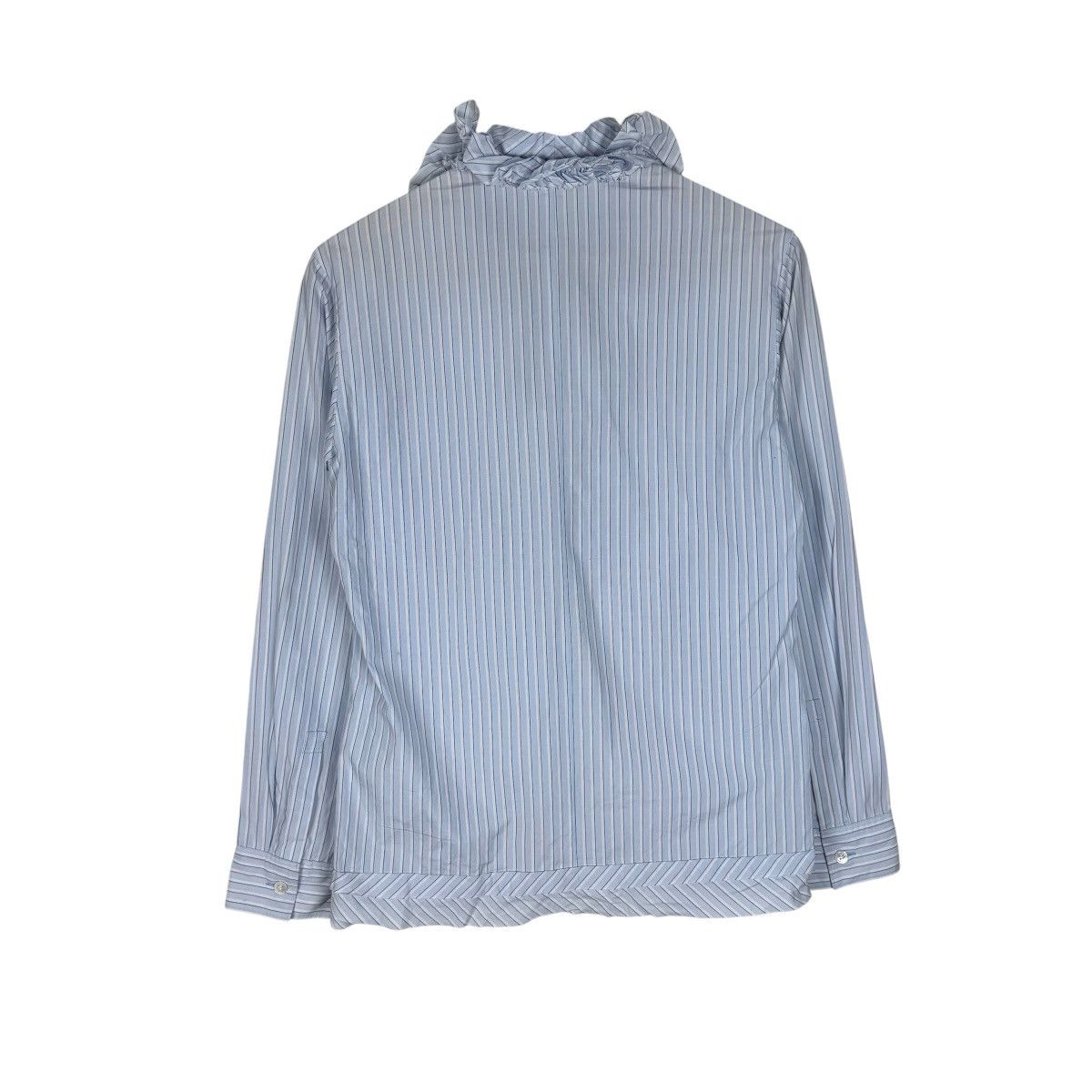 Yohji Yamamoto ☀️YOHJI YAMAMOTO Y’S ASYMMETRIC STRIPED SHIRTS Size M / US 6-8 / IT 42-44 - 6 Thumbnail