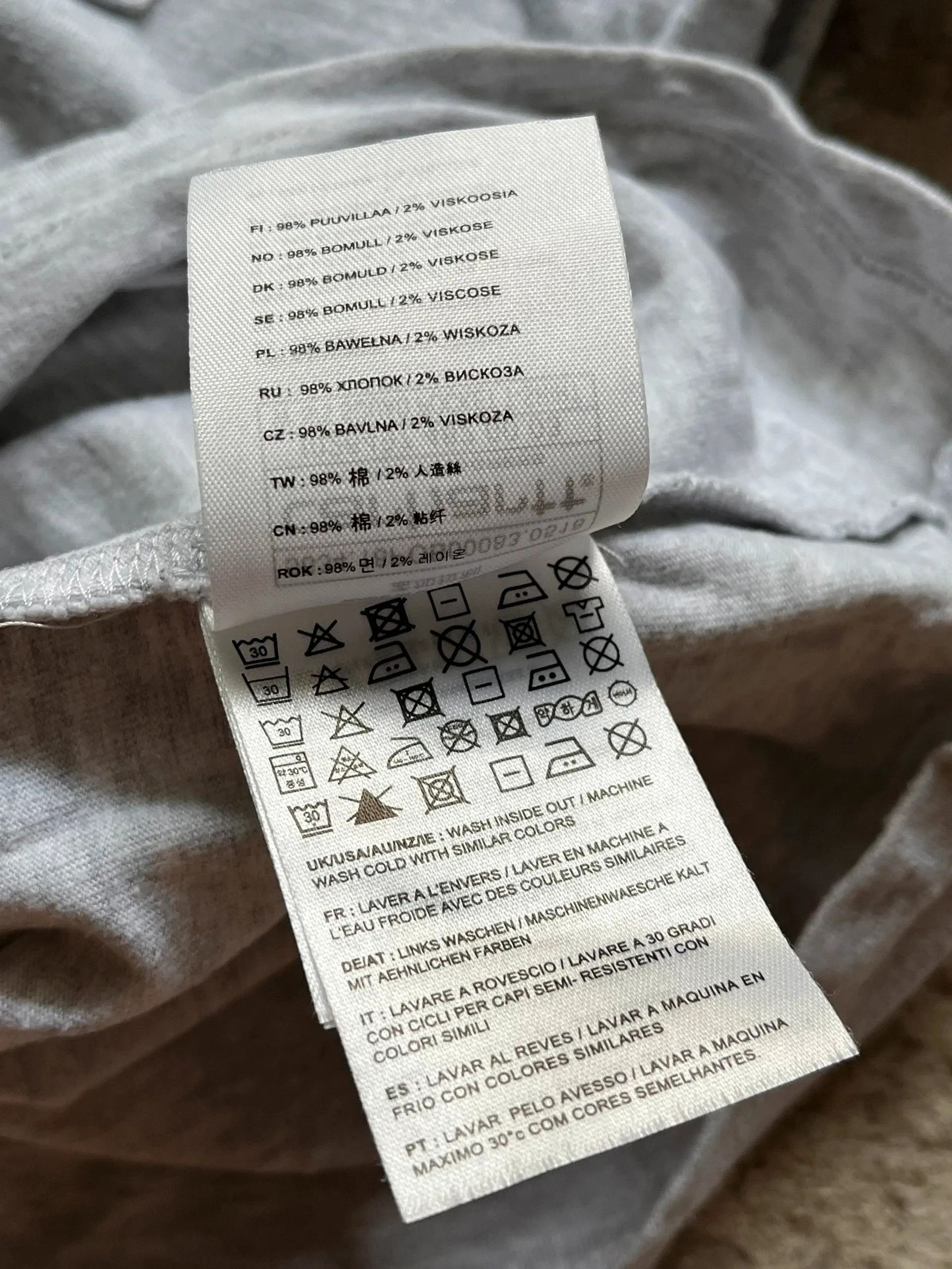 Carhartt Carhartt 2018 Grey Squad Pocket T-Shirt Tone Small Size US S / EU 44-46 / 1 - 9 Thumbnail