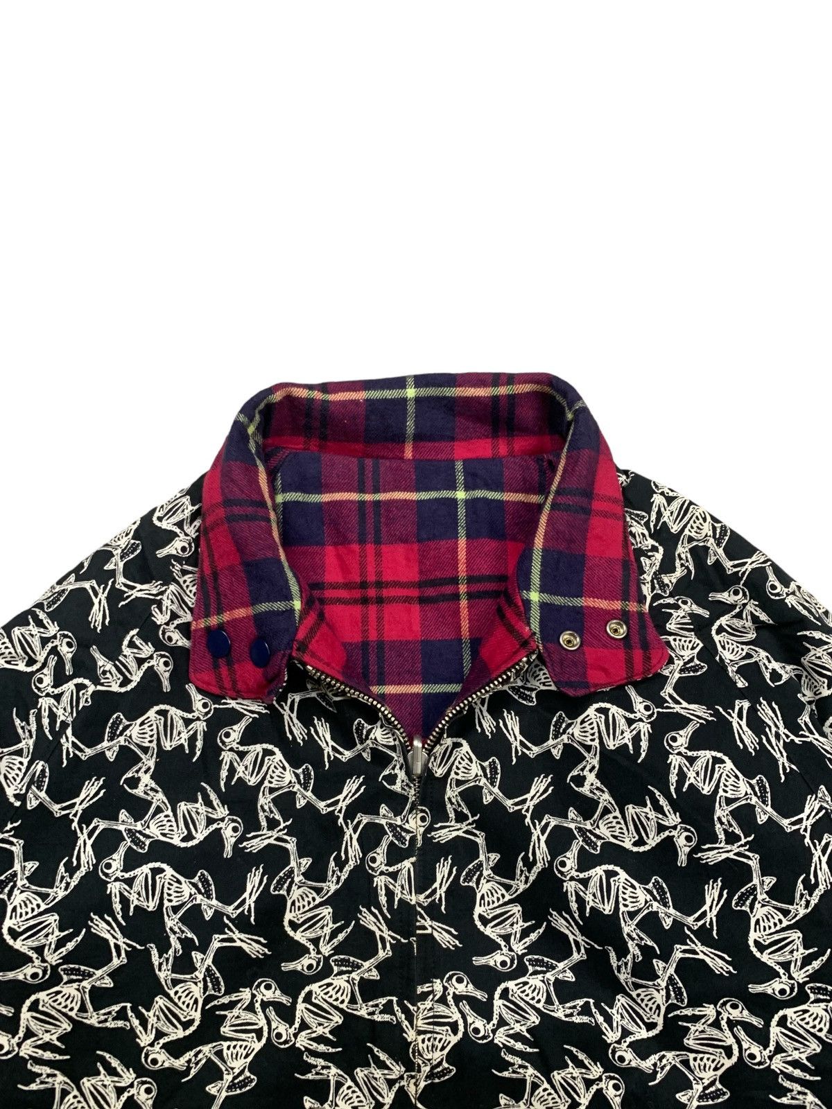 PHENOMENON 2000s Swagger - Reversible Skeleton Bird Jacket Size US M / EU 48-50 / 2 - 17 Thumbnail
