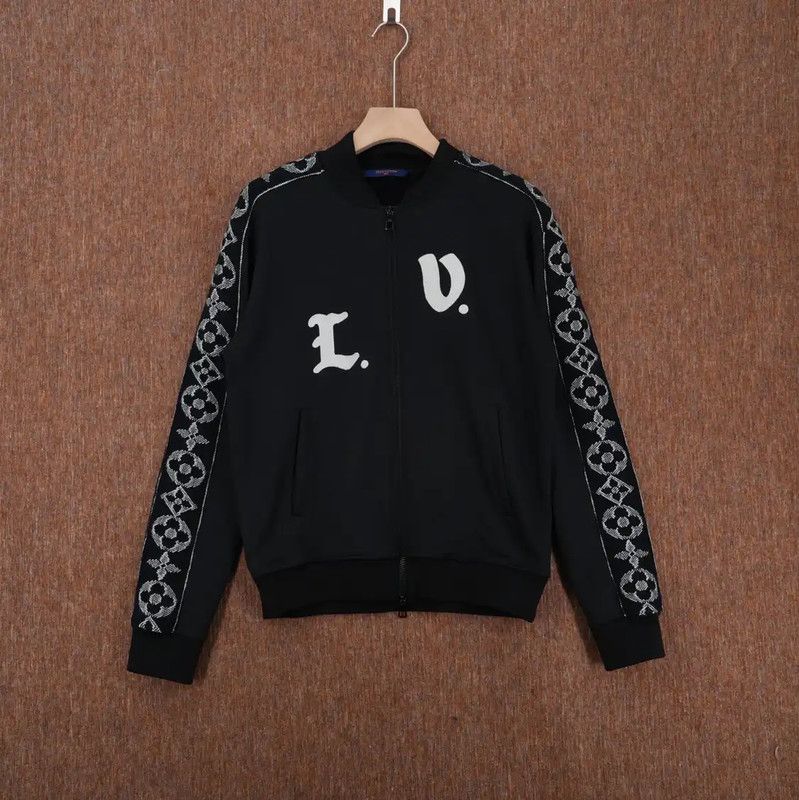 Louis Vuitton Louis Vuitton Black Logo Men's Jacket 0089 Size US S / EU 44-46 / 1 - 1 Thumbnail