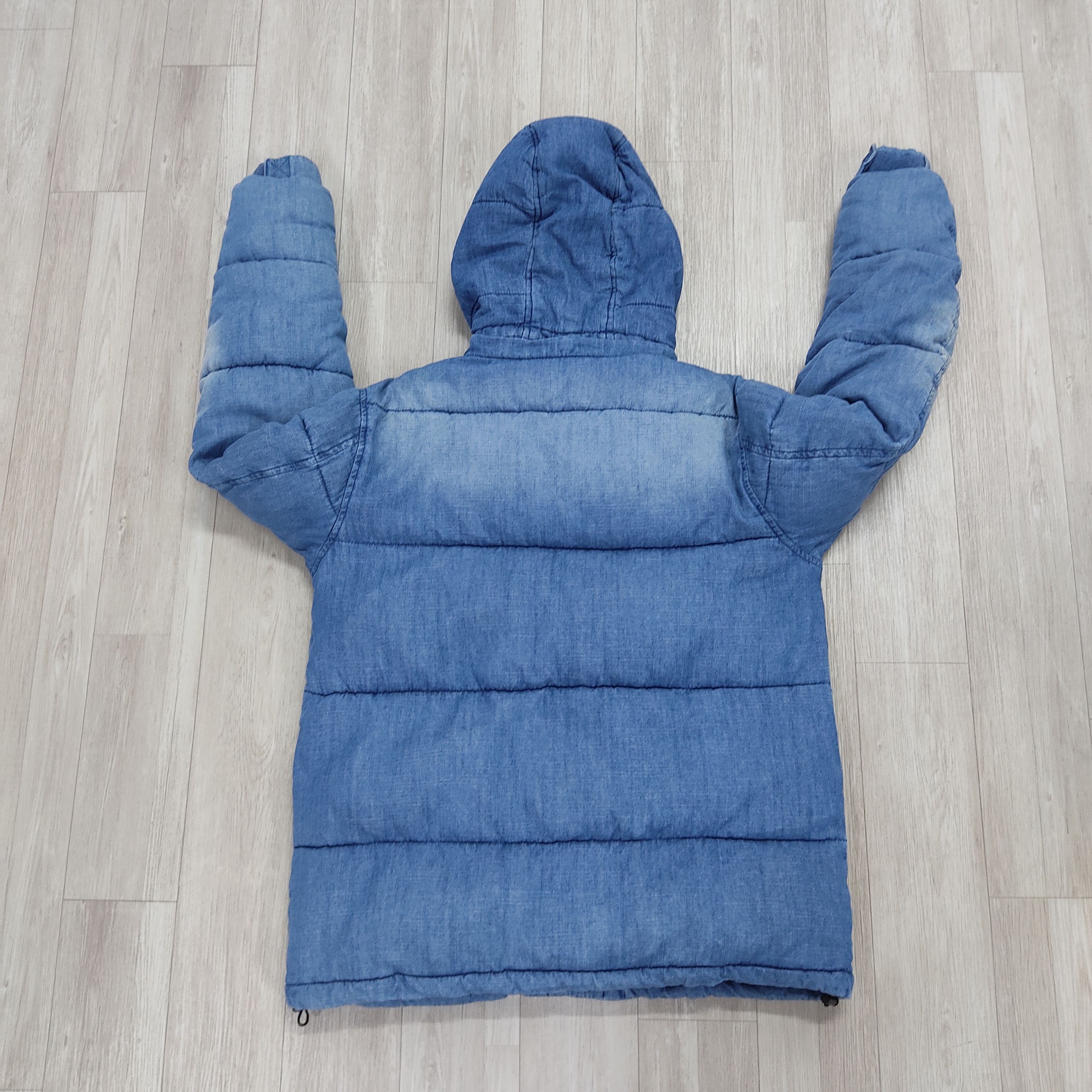 Japan Blue LAZY HAZY PLANET Blue Denim Filled Puffer Jacket Size US M / EU 48-50 / 2 - 21 Thumbnail