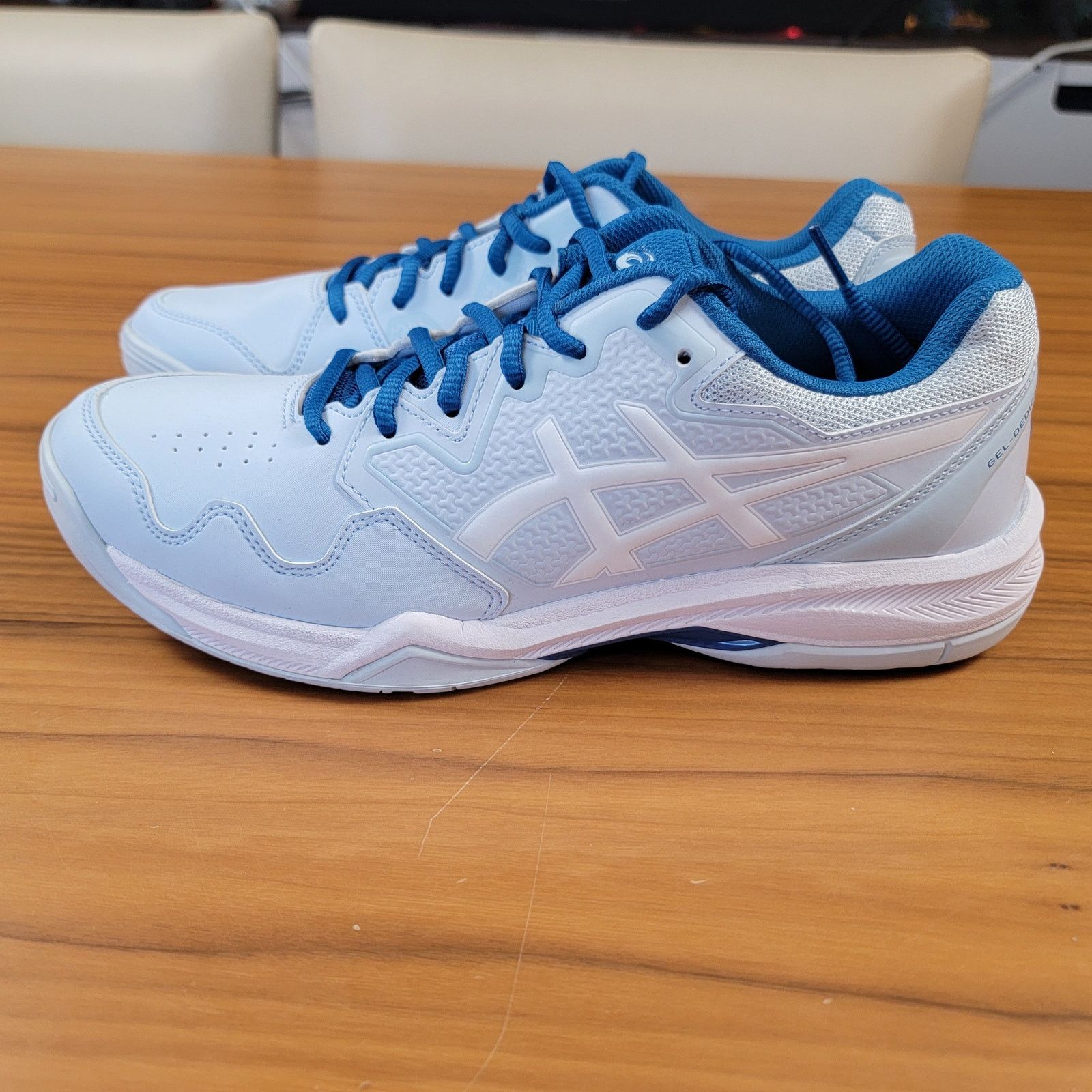 Asics ASICS Wmns Gel Dedicate 7 'Sky White' Sz 11 1042A167 405 Size US 11 / IT 41 - 2 Thumbnail