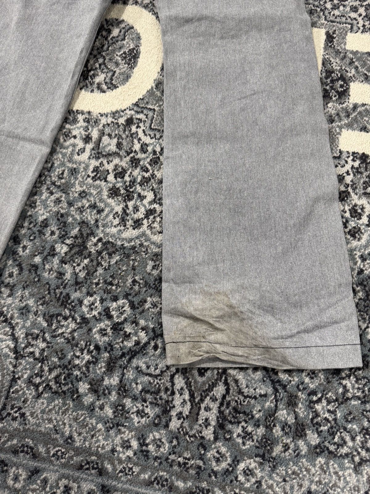 Rick Owens Drkshdw Rick Owens DRKSHDW Pad Cargos Grey Size US 29 - 5 Thumbnail