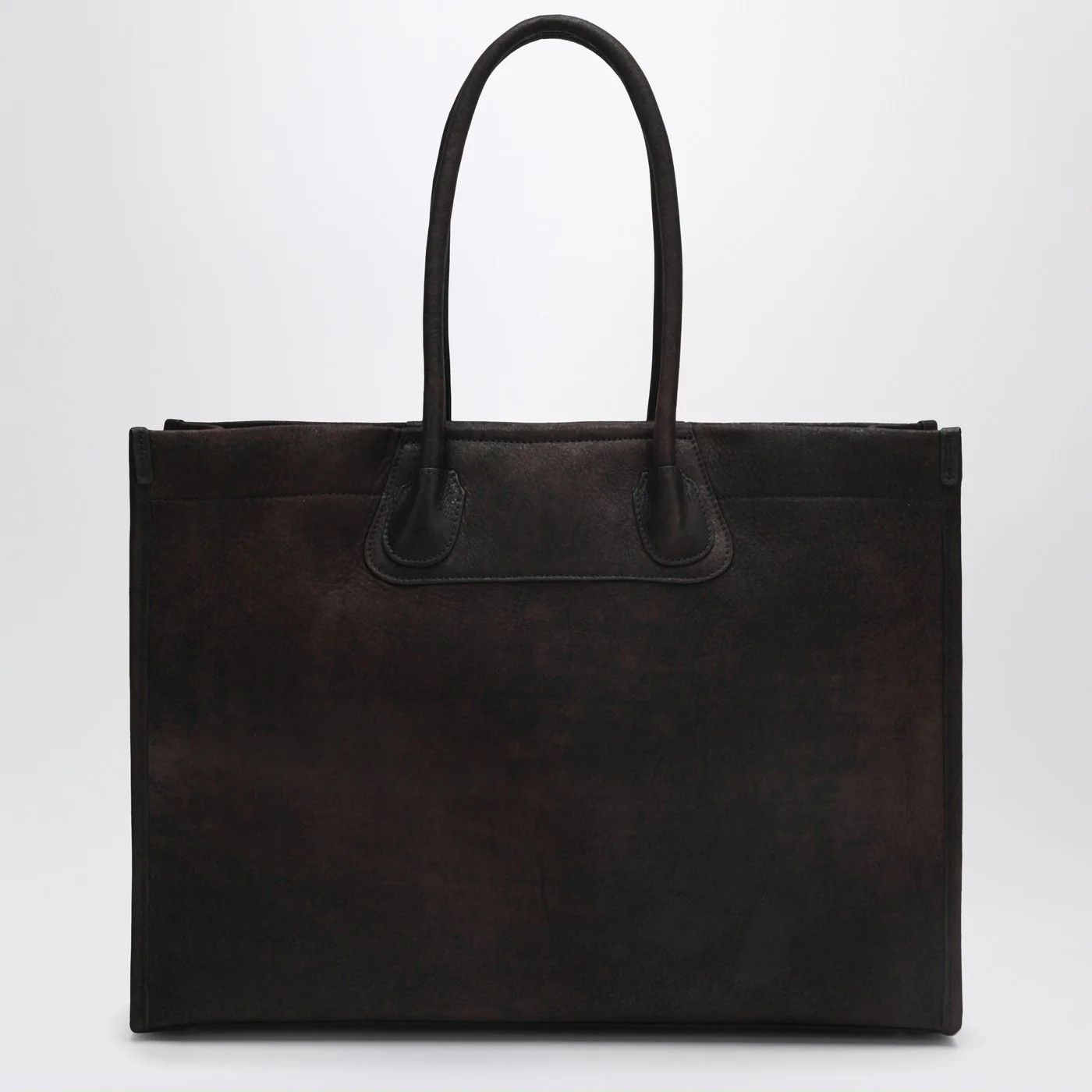 Vivienne Westwood o1d2blof0526 Size: OS / Leather Troy Tote Bag in Dark Brown Size ONE SIZE - 4 Thumbnail