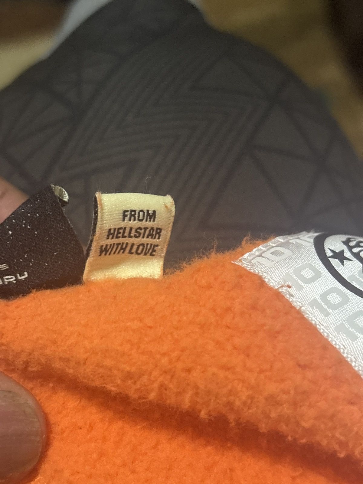 HELLSTAR Hellstar Fire Orange Closed Elastic Bottom Sweatpants Size US 38 / EU 54 - 7 Thumbnail