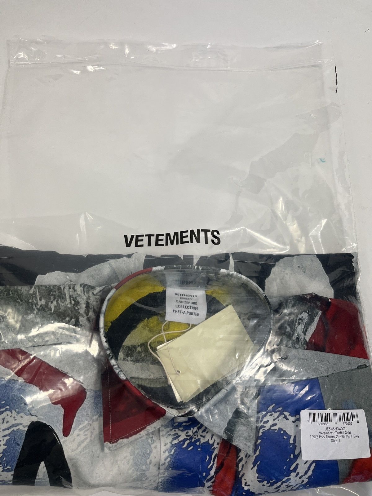 Vetements GRAFFITI PRINT SHIRT Size US XXL / EU 58 / 5 - 11 Thumbnail