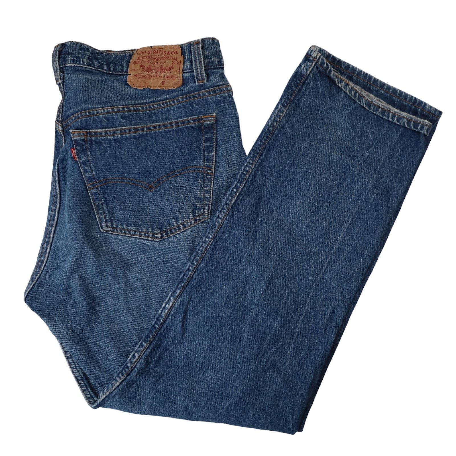 Levi's × Vintage Vintage Levi's USA Made 501xx Denim Jeans Size US 38 / EU 54 - 9 Thumbnail