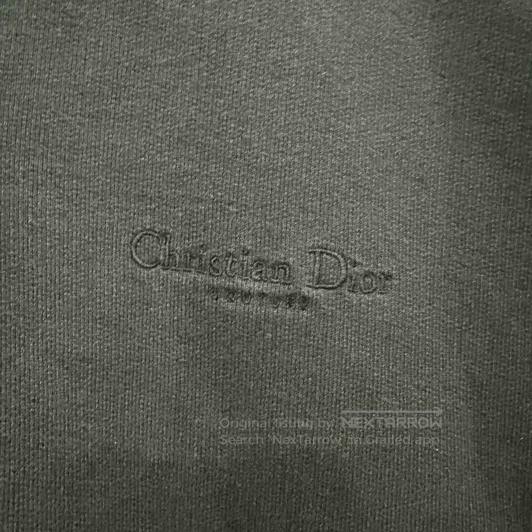 Dior Dior Black Embroidered Logo Half-Zip Hoodie. Size US S / EU 44-46 / 1 - 3 Thumbnail