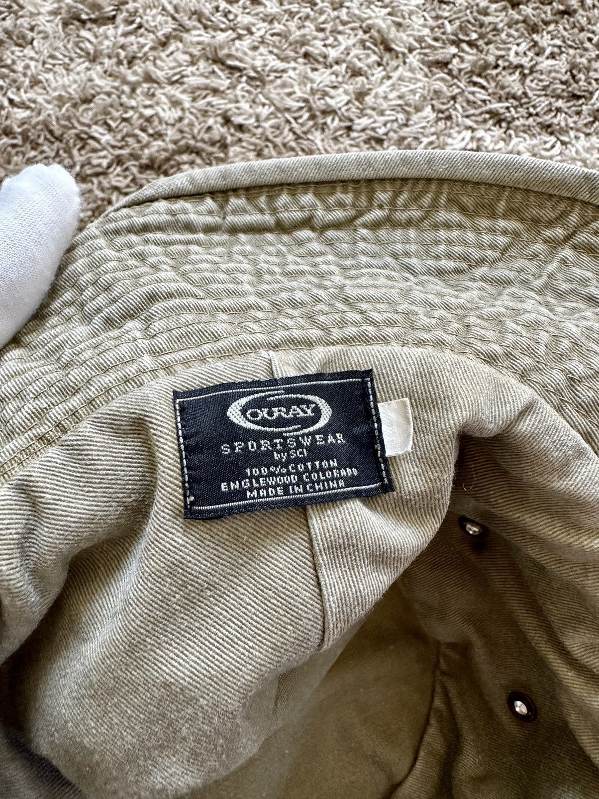 Japanese Brand × Vintage Vintage Ouray Surf bucket hat tennis military Size ONE SIZE - 5 Thumbnail