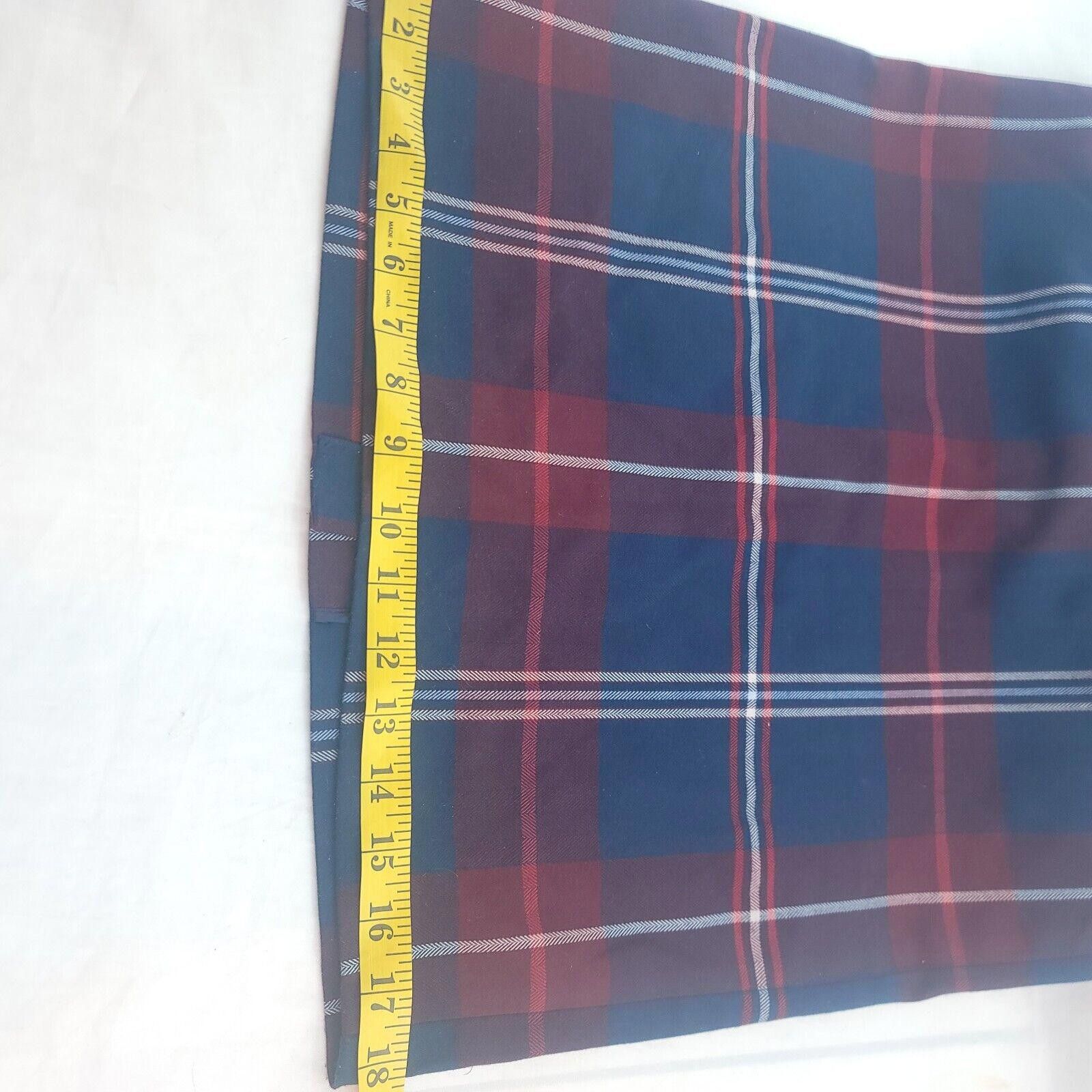 Tommy Hilfiger Tommy Hilfiger Size 2 Red White Blue Plaid Skirt Size 26" / US 2 / IT 38 - 7 Thumbnail