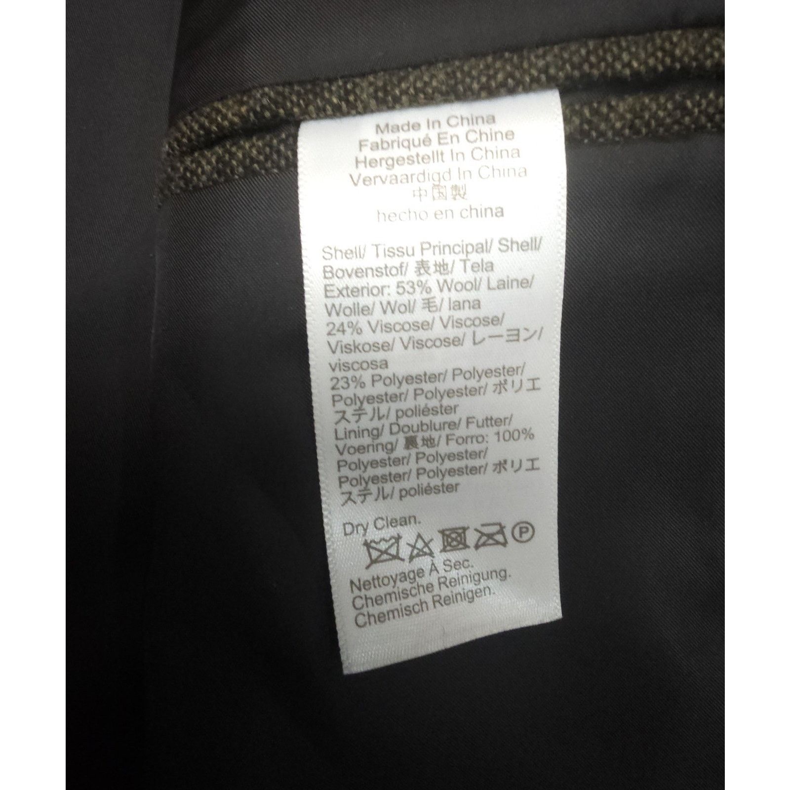 J.Crew J Crew Suit Jacket 40L Wool Thompson Houndstooth Pants 34x34 Size 40L - 11 Thumbnail