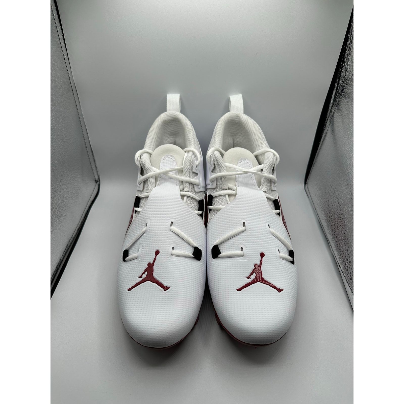 Jordan Brand Jordan Alpha Menace Pro 3 “Oklahoma Away” PE size 13.5 men’s Size US 13 / EU 46 - 2 Thumbnail