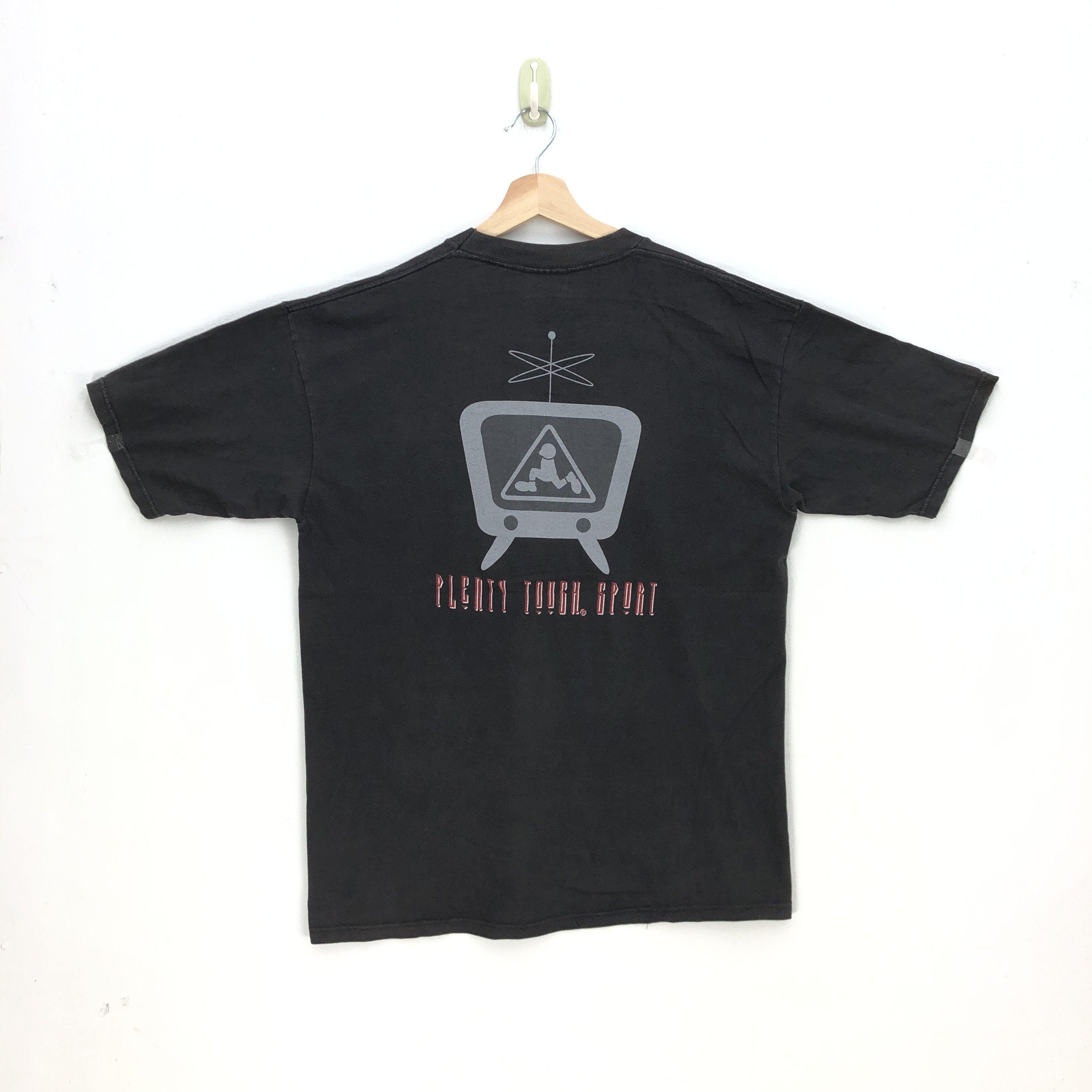 Vintage Vintage 90s Plenty Tough Sports T Shirt PTS Crewneck Tees Size US L / EU 52-54 / 3 - 2 Thumbnail