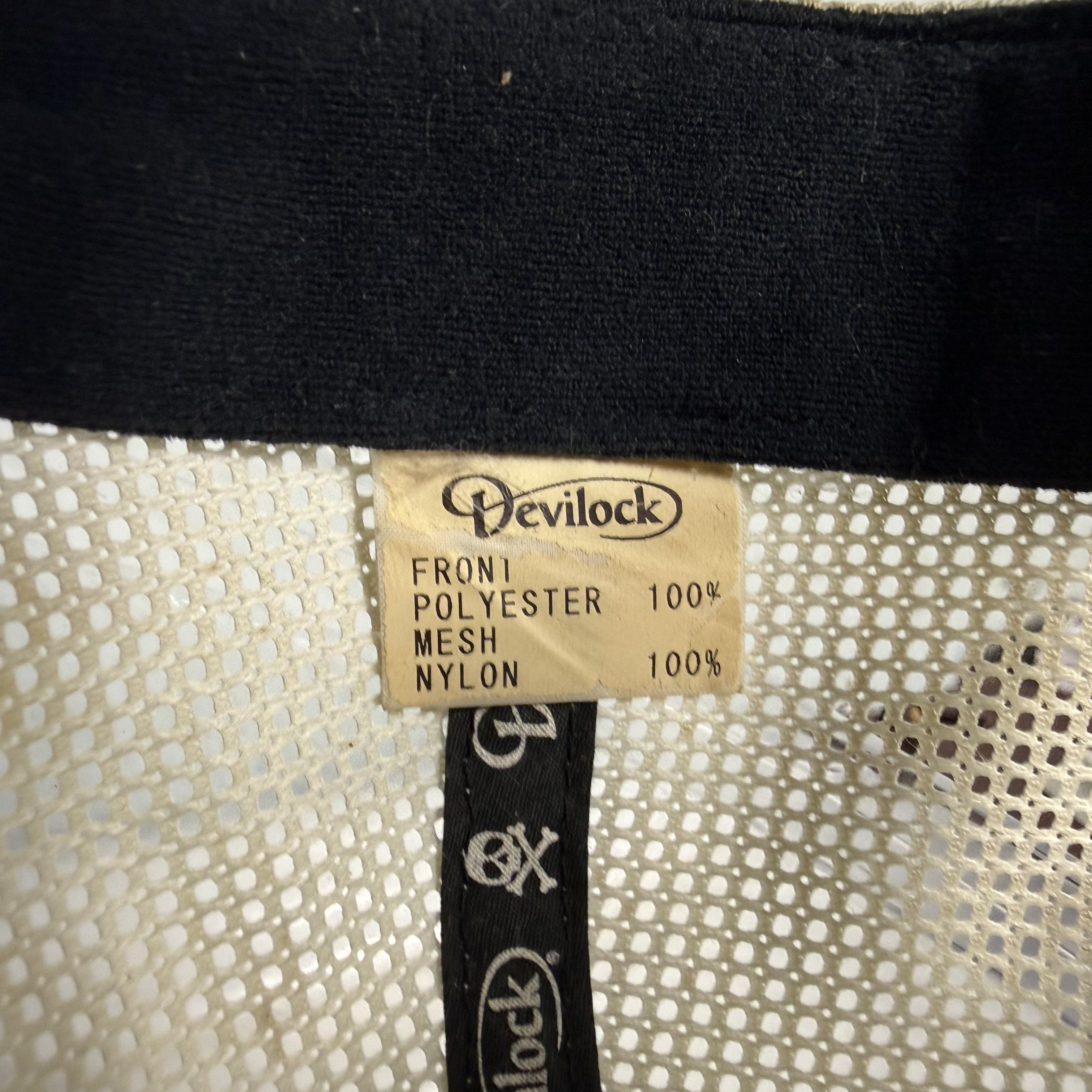 Devilock 🔥RARE🔥Vintage Devilock Co. Ltd Trucker Snapback Cap Size ONE SIZE - 10 Thumbnail