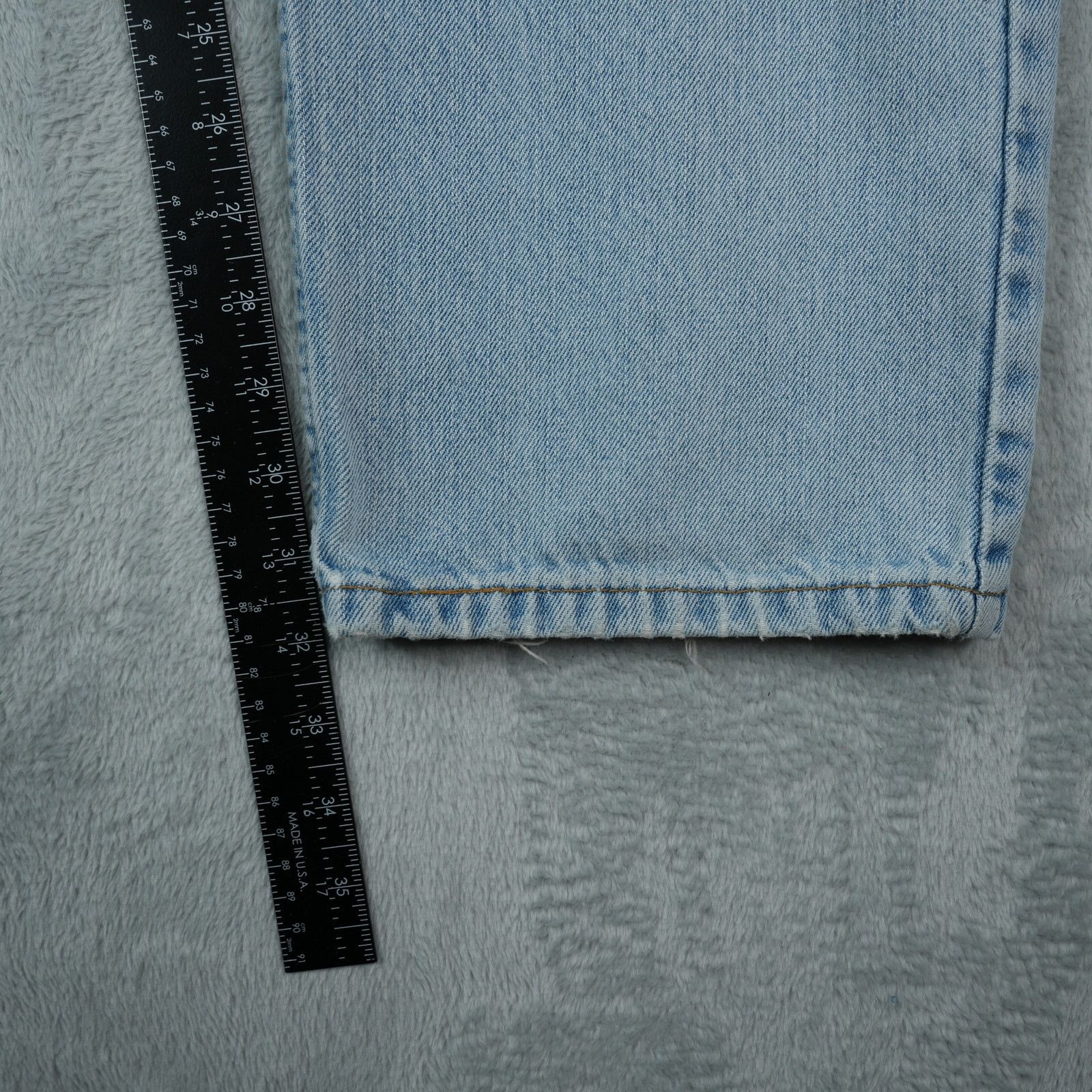Levi's Vintage Levis 505 Jeans 34x32 Regular Distressed 2003 Y2K Size US 32 / EU 48 - 6 Thumbnail