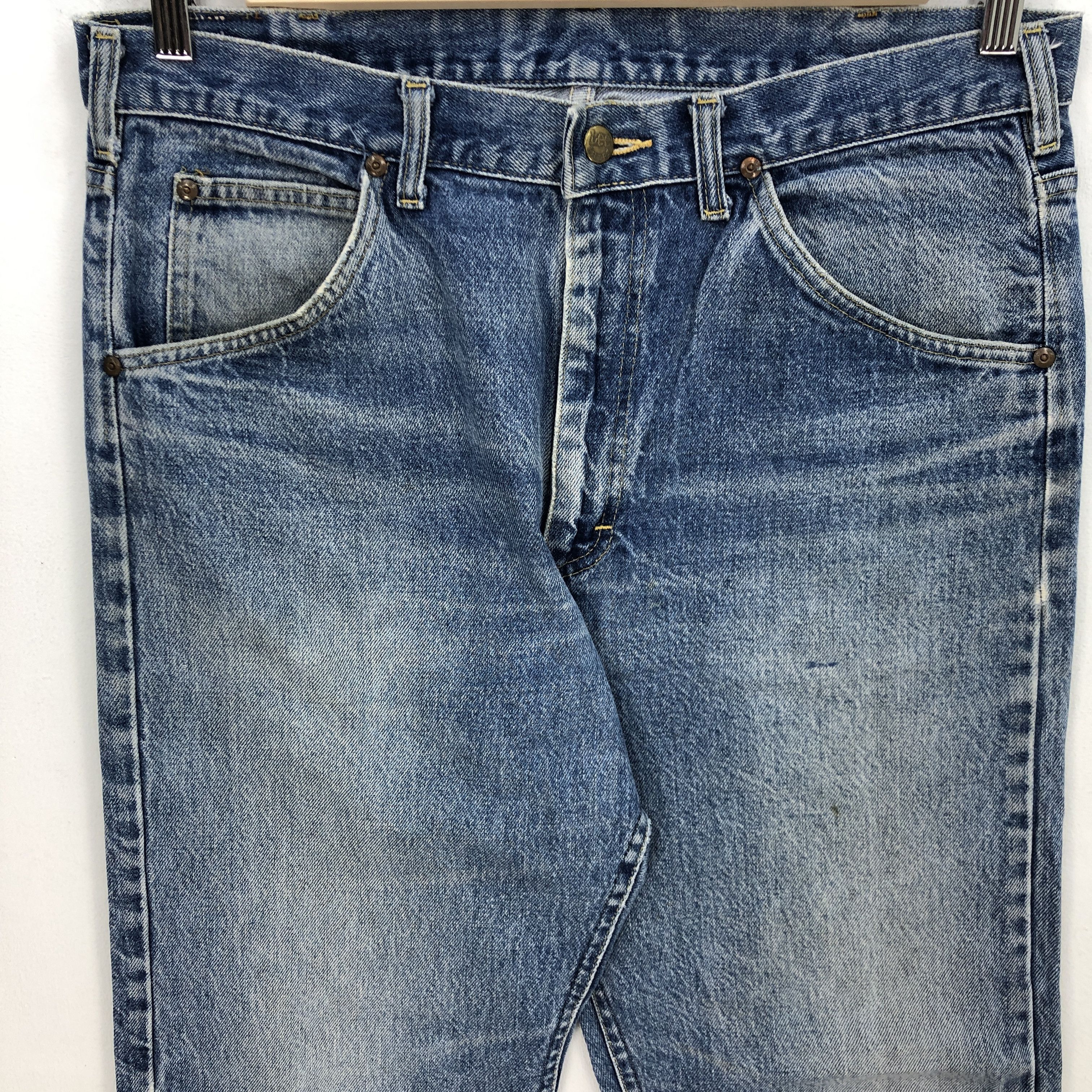 Lee Vintage Lee Jeans Light Wash Lee Denim Talon 42 Lee Pants. Size US 34 / EU 50 - 3 Thumbnail