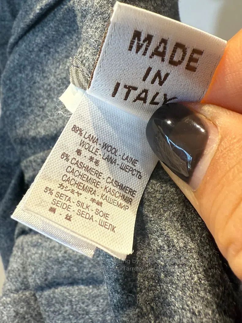 Brunello Cucinelli Brunello Cucinelli Gray Sweater Size 28" / US 6 / IT 42 - 6 Thumbnail