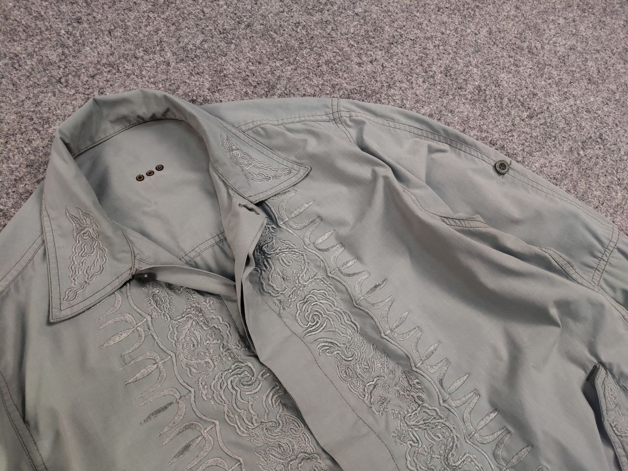 Maharishi Vintage Maharishi Japan Embroidered logo Bomber Jacket Size US M / EU 48-50 / 2 - 11 Thumbnail
