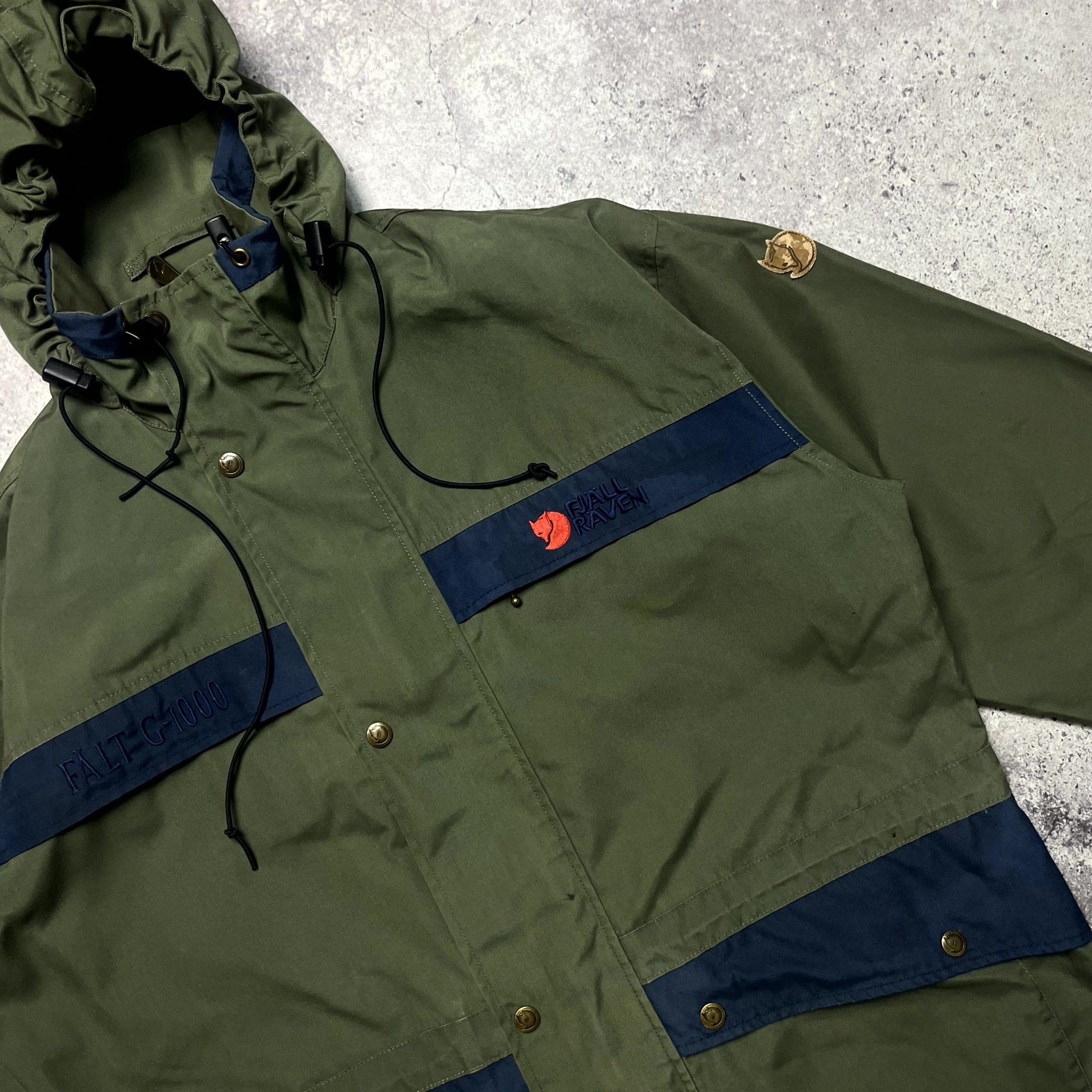 Fjallraven Vintage Fjallraven Falt G-1000 Military Green Jacket Size M Size US M / EU 48-50 / 2 - 4 Thumbnail