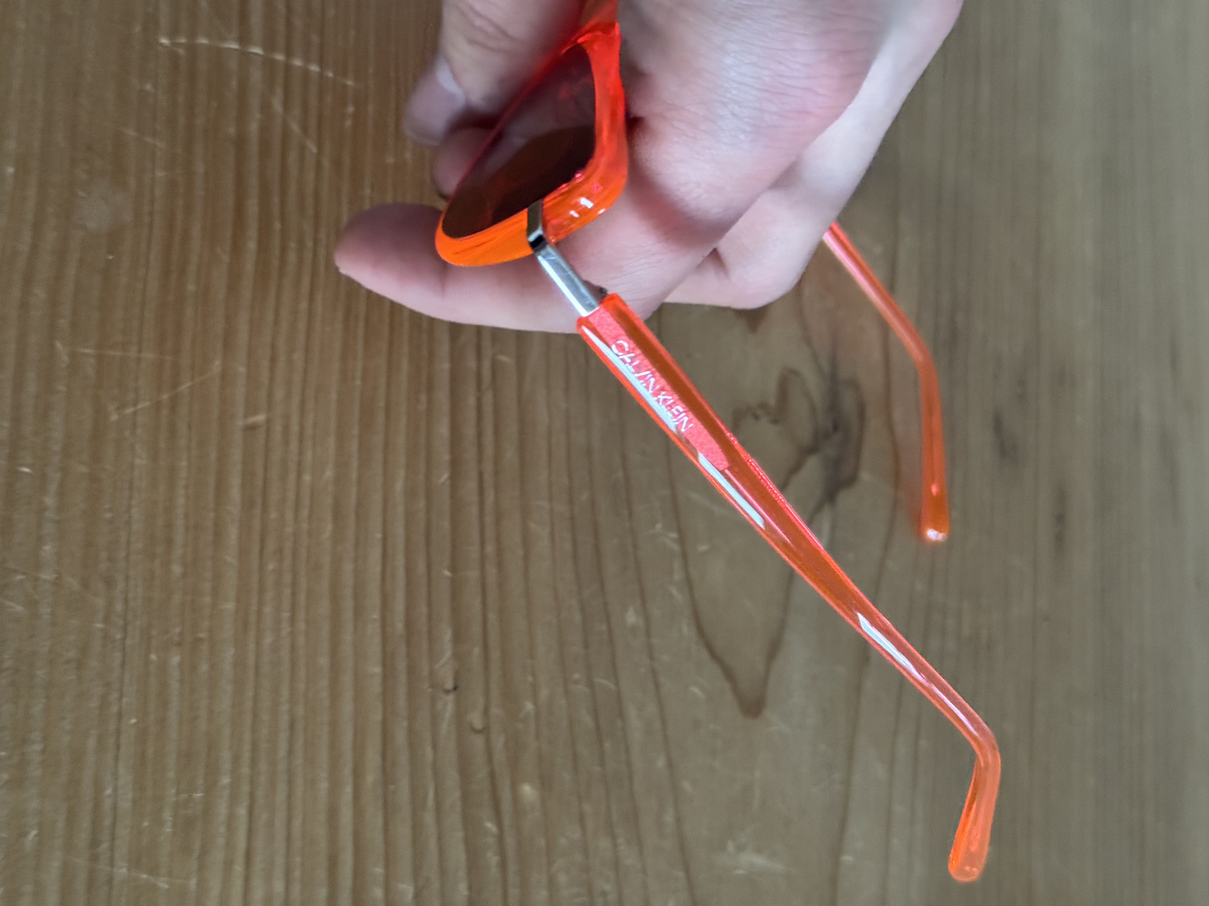Calvin Klein 205W39NYC CKNYC1951S Neon Cat-Eye Sunglasses Size ONE SIZE - 9 Thumbnail