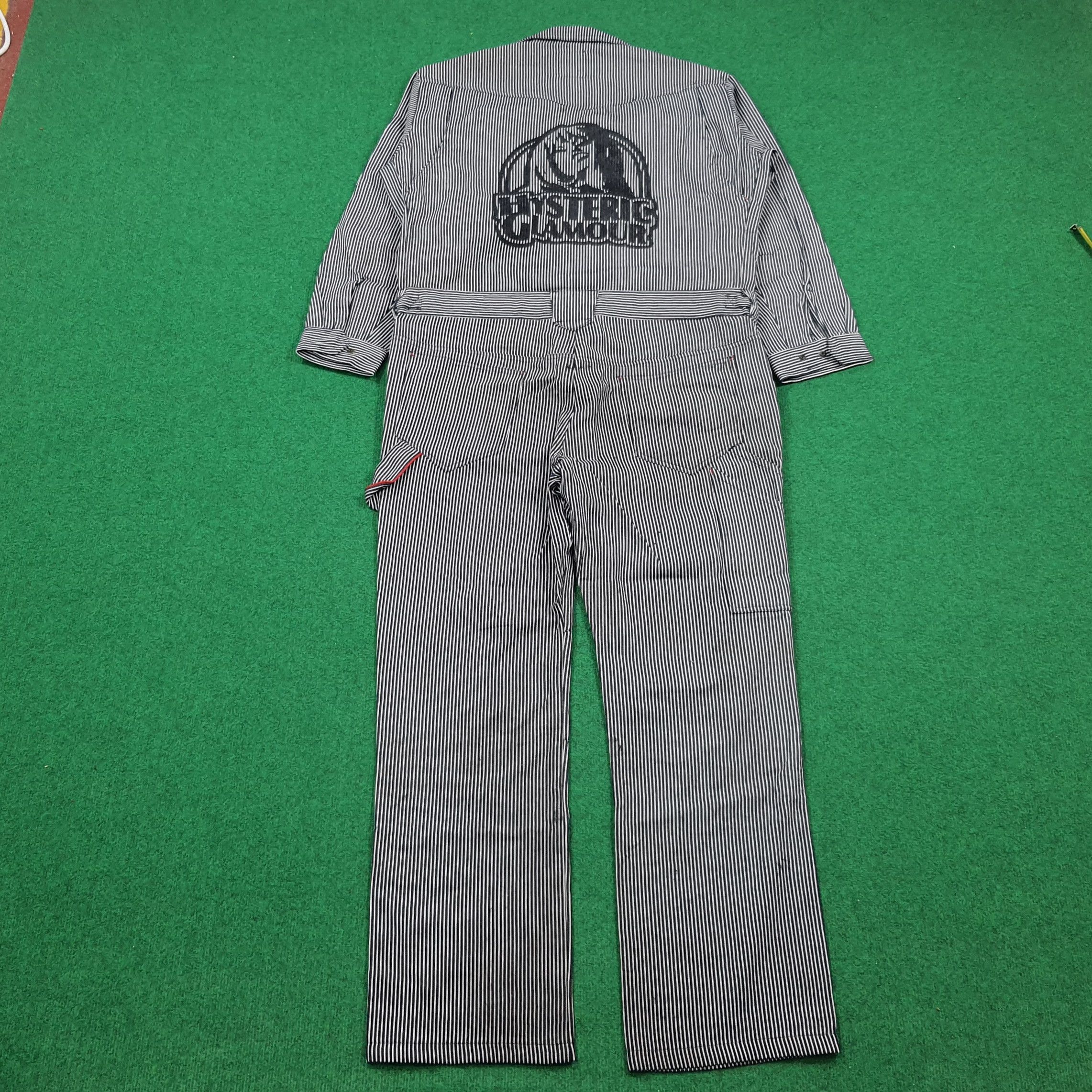 Japanese Brand Vintage Workwear Coverall With Hysteric Custom Logo C302N8 Size US XL / EU 56 / 4 - 2 Thumbnail