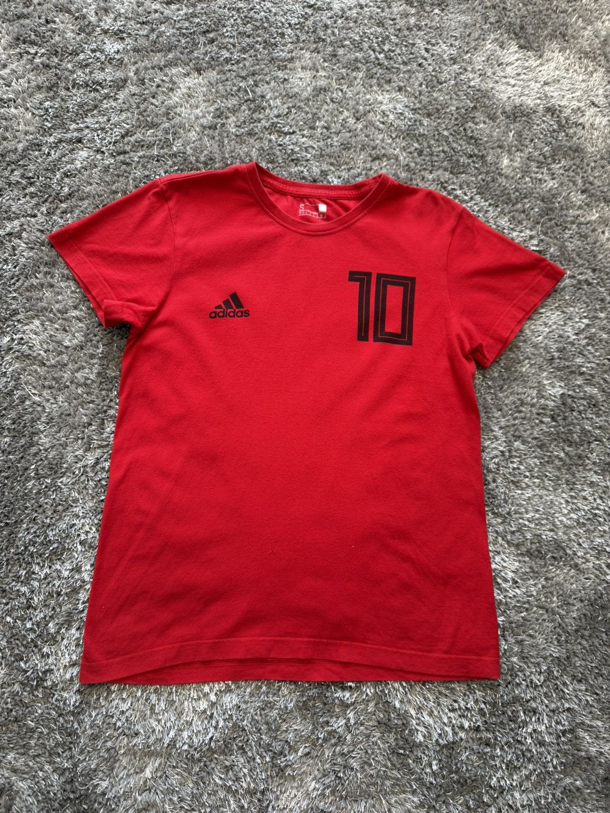 Adidas Salah Adidas Home Kit Soccer Jersey t shirt Size US S / EU 44-46 / 1 - 1 Thumbnail