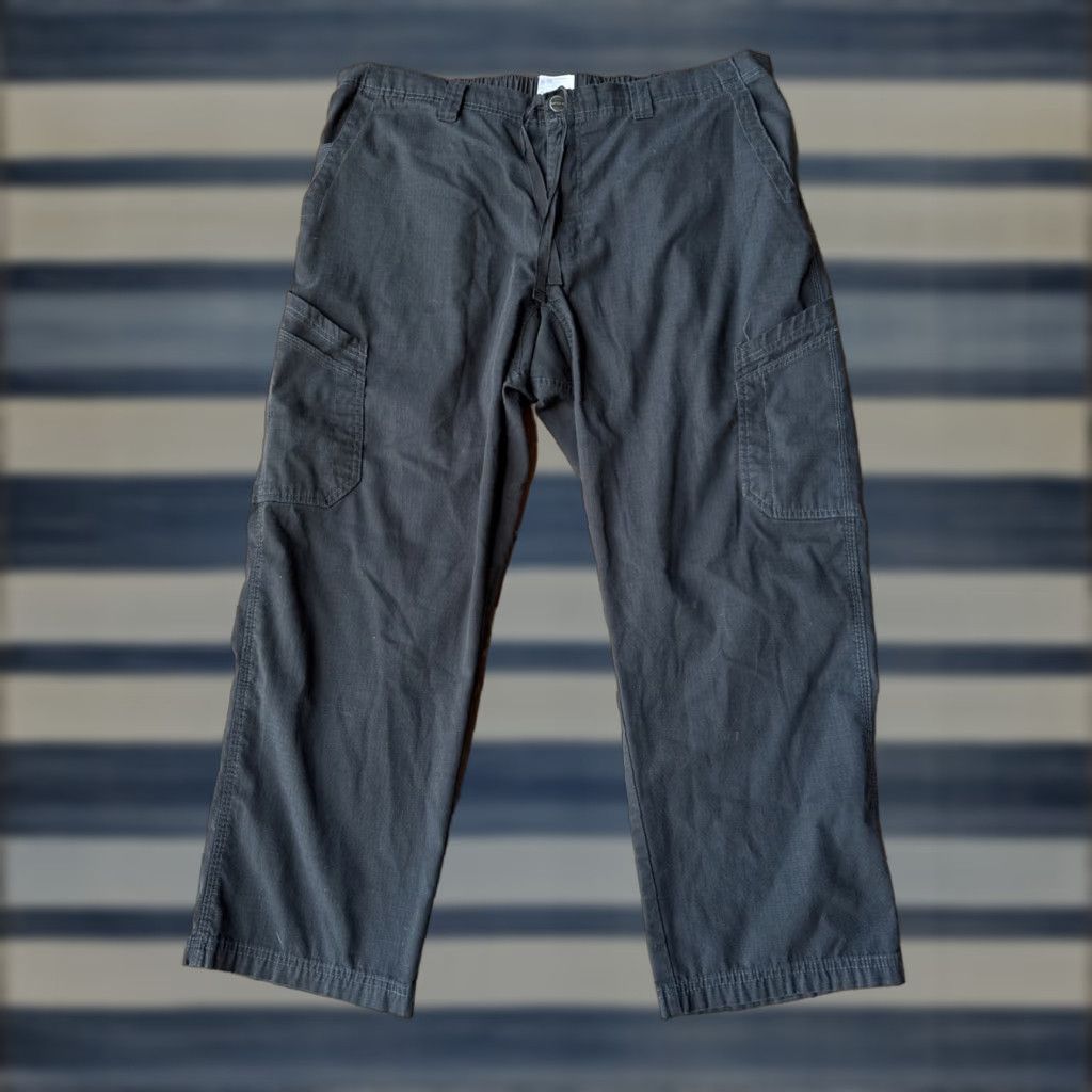 Carhartt VINTAGE Carhartt Ripstop Multi Cargo Scrub Pants XL Short Black Size US 36 / EU 52 - 1 Thumbnail