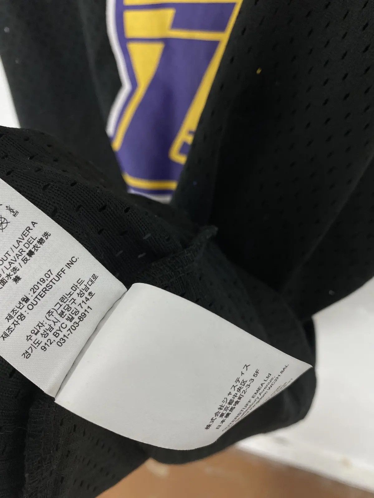 NBA NBA x La. Lakers #23 Lebron James 2019 Jersey In Black Size US XL / EU 56 / 4 - 7 Thumbnail