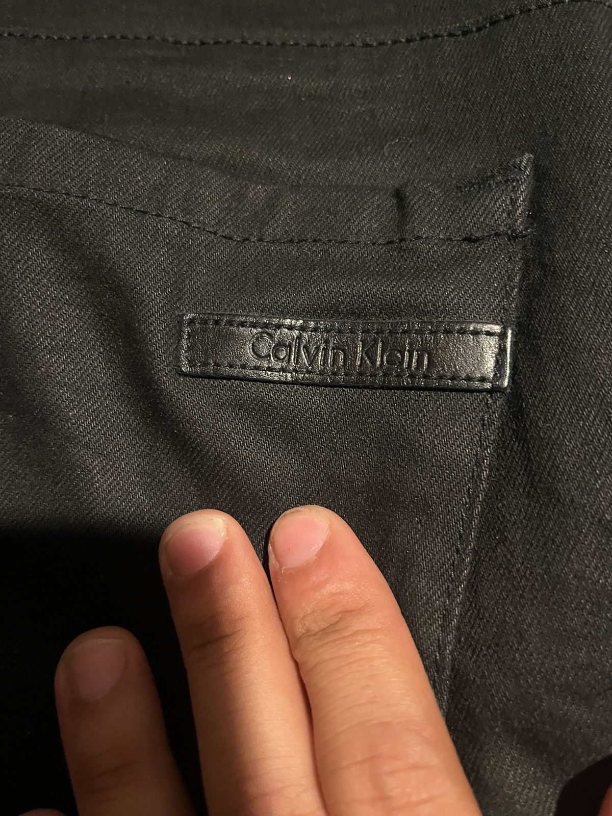 Calvin Klein 34x30 Black Calvin Klein Jean Pants Size US 34 / EU 50 - 3 Thumbnail