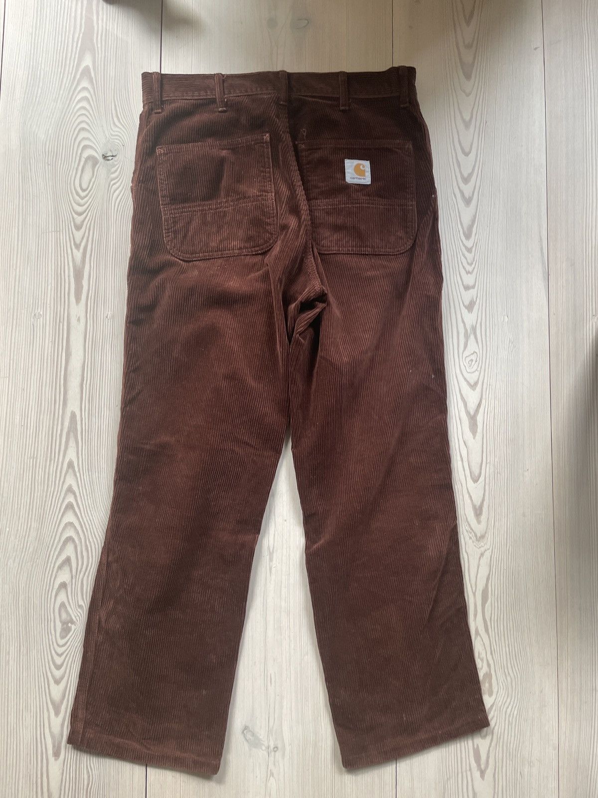 Carhartt Wip Simple Pant brown cord Size US 31 - 1 Thumbnail