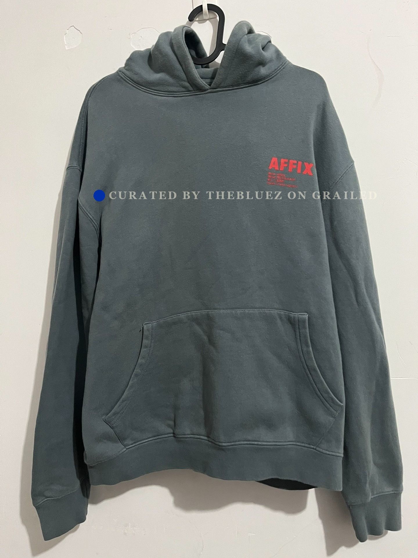 パーカー AFFIX hoodie size M KIKO KOSTADINOV Kiko Kostadinov Kiko Kostadinov KK Hoodie | Grailed