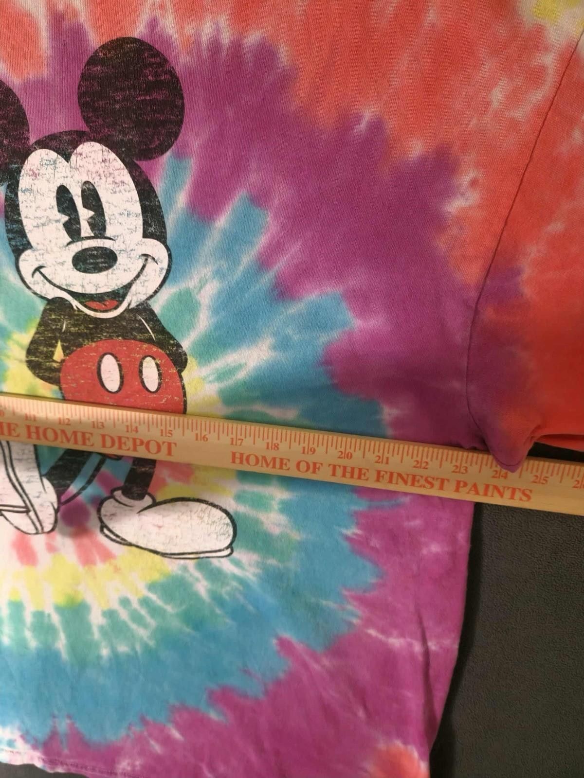 Other Vintage Disney Mickey Mouse Tie Dye XL Rainbow Spiral #3 Size US XL / EU 56 / 4 - 2 Thumbnail