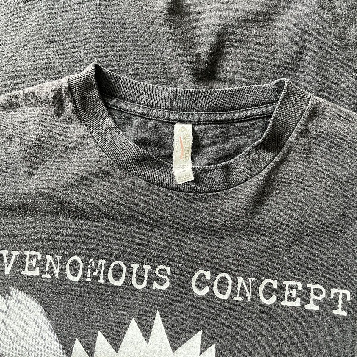 Band Tees × Vintage Faded Punk Venomous Concept Hardcore Band TShirt Size US M / EU 48-50 / 2 - 13 Thumbnail
