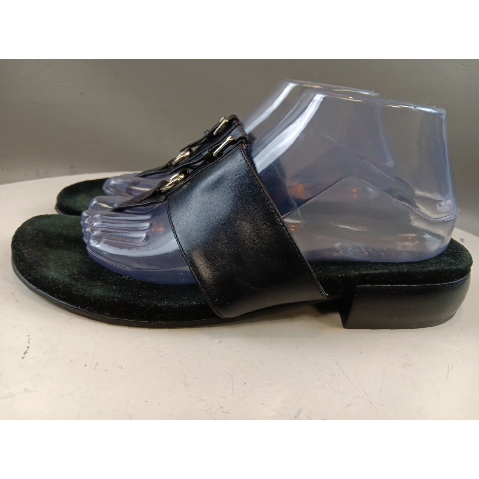 Franco Sarto Franco Sarto Sandal Women Flip Flop Leather Brown 6 Summer Casual Womens Shoes Size US 6 / IT 36 - 6 Thumbnail