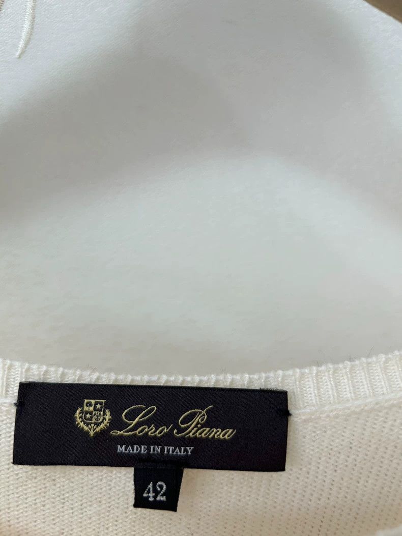 Loro Piana LORO PIANA Colorful cashmere knitted衫 Size M / US 6-8 / IT 42-44 - 9 Thumbnail