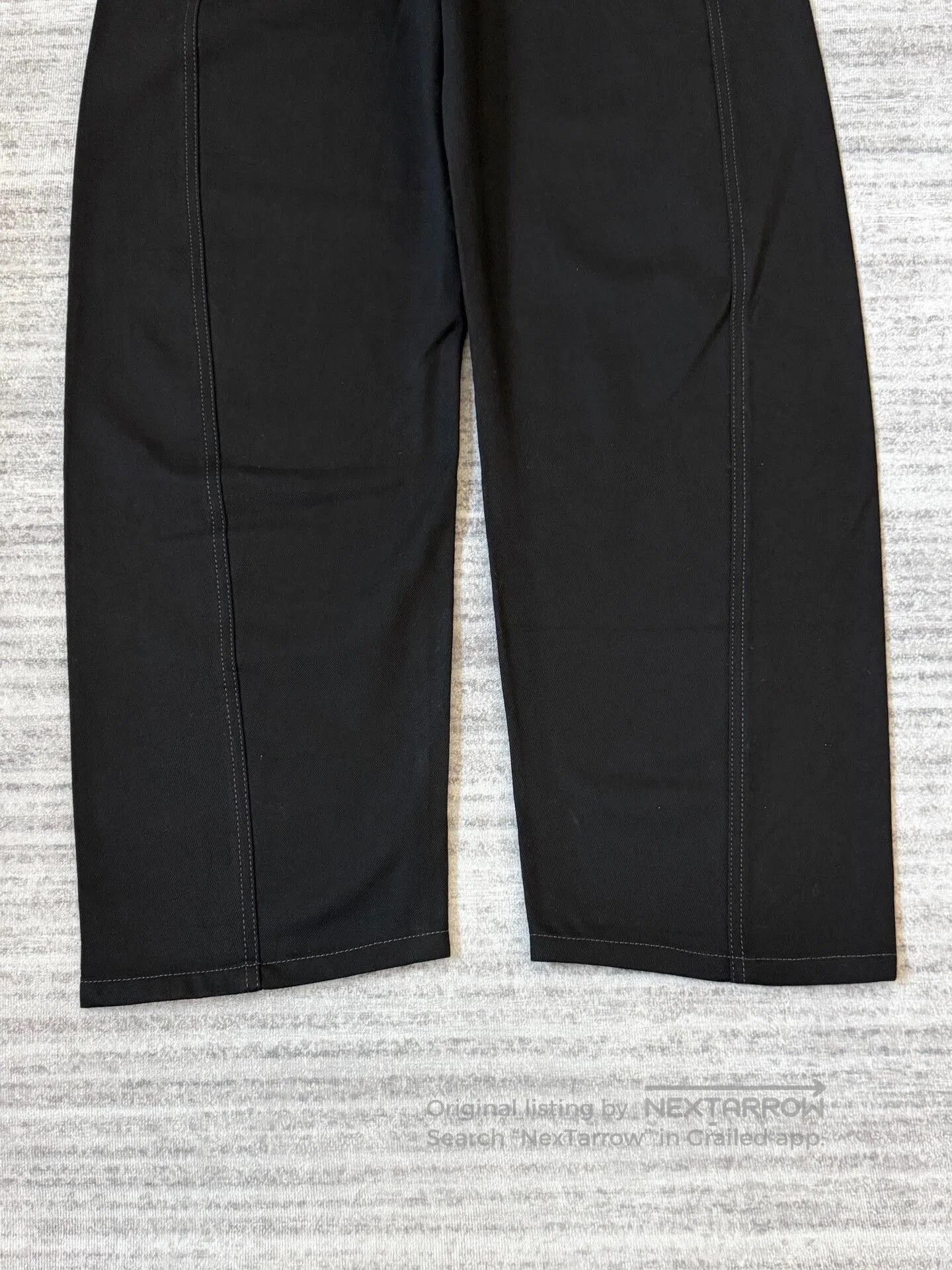 Other Lemaire Twisted Belted Wide Leg Pants. Size 22" - 3 Thumbnail