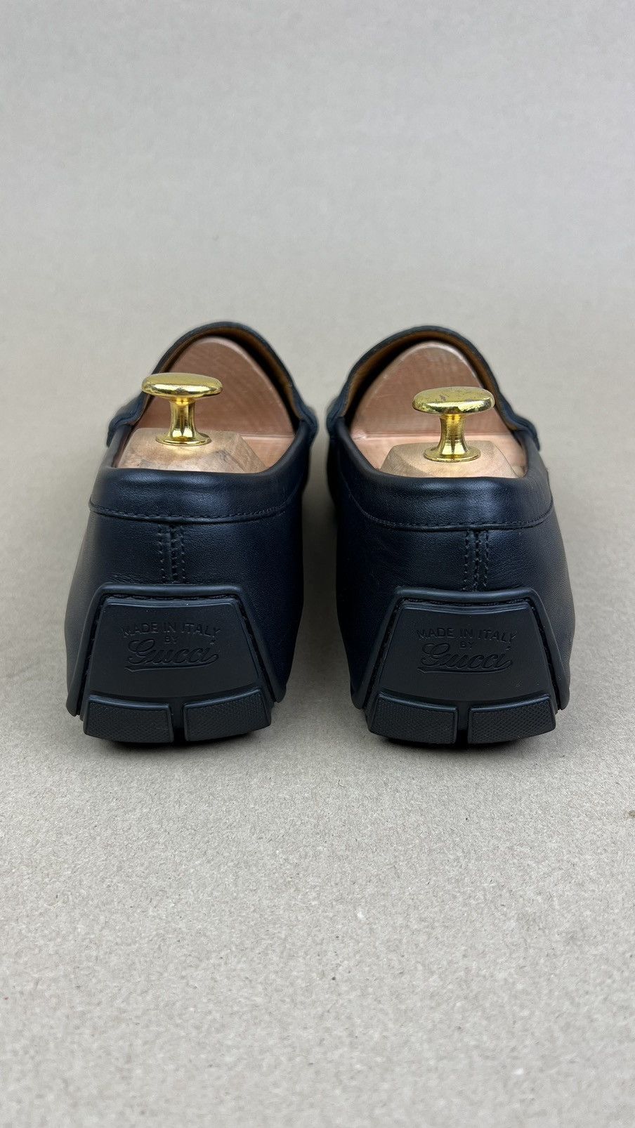 Gucci GUCCI Loafers Leather Moccasins Drivers Shoes GG Monogram Size US 10 / EU 43 - 7 Thumbnail
