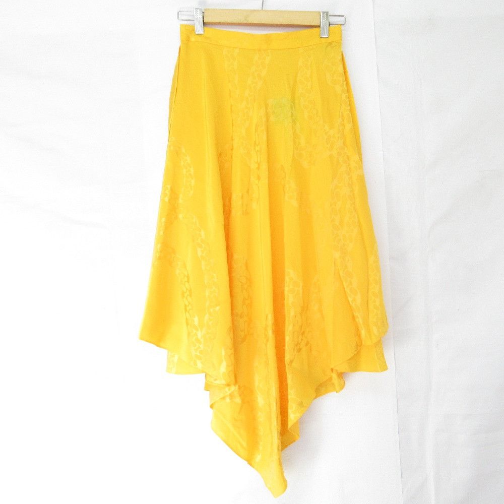 Stella Mccartney Stella McCartney Satin Silk Blend Long Skirt Textile Skirts DUTY FREE for USA